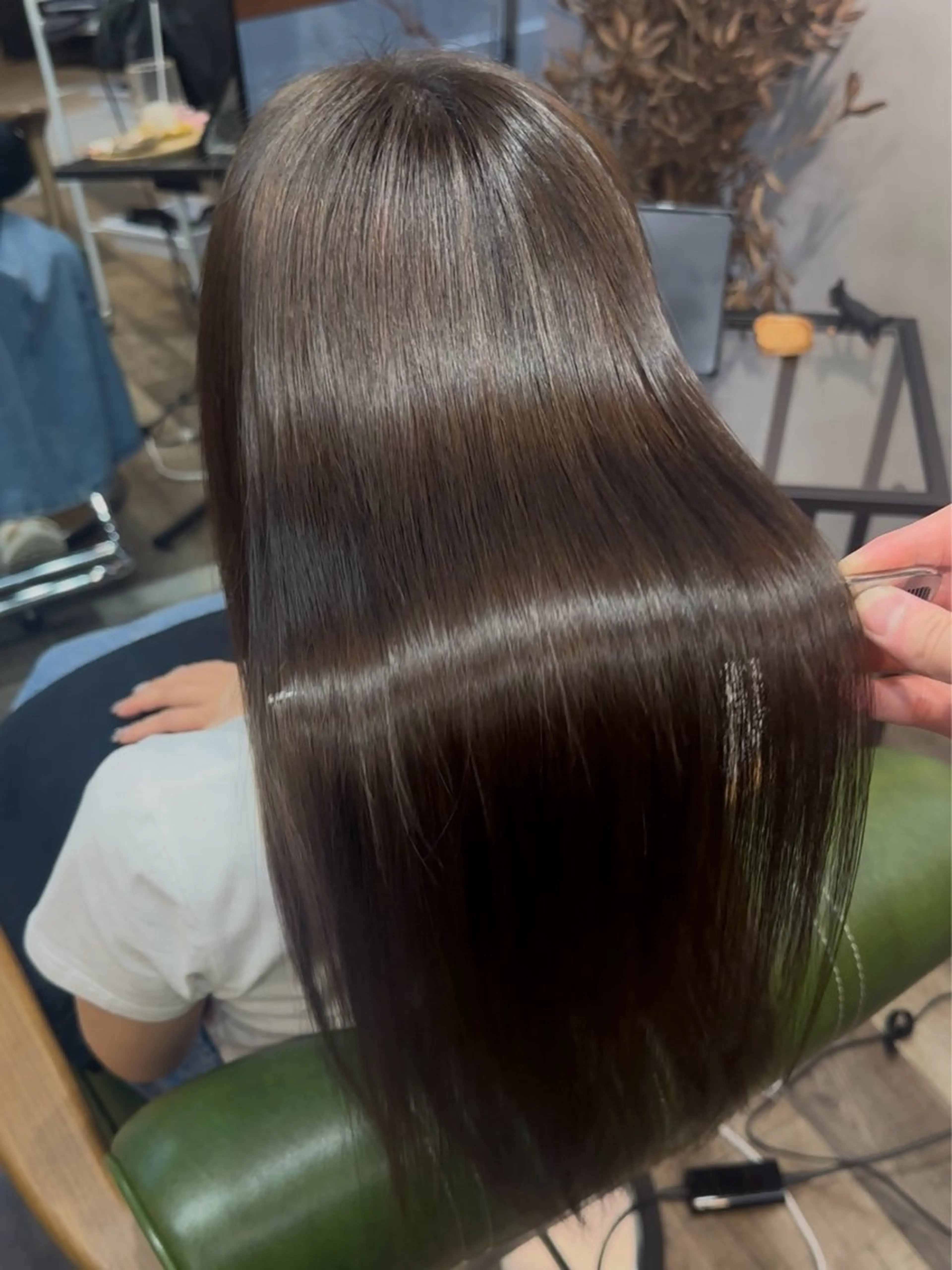 ロング カラー おおつか/メンズ特化 /縮毛矯正/髪質改善のヘアスタイル