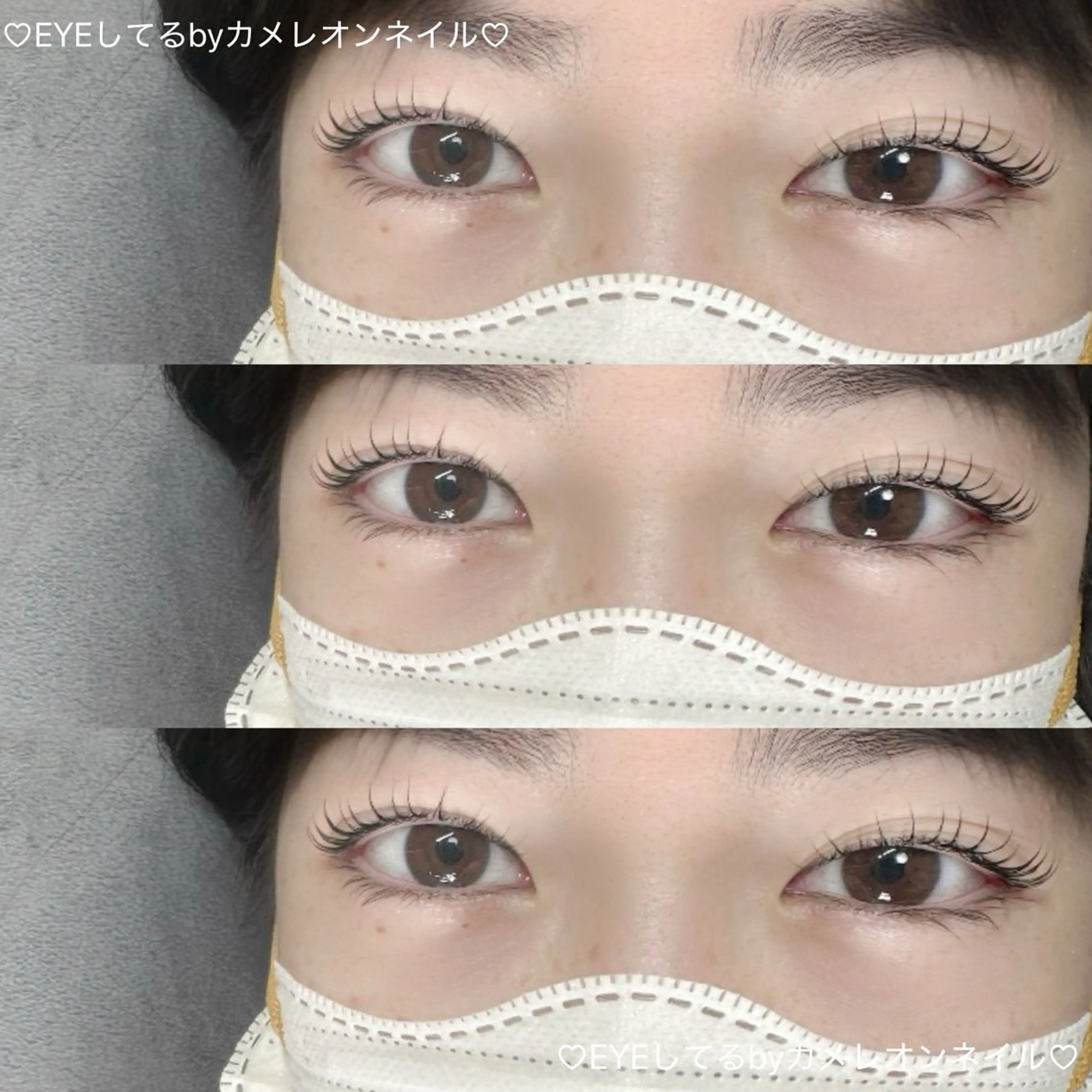 マツエク・マツパ EYEしてる megumiのマツエク・マツパデザイン