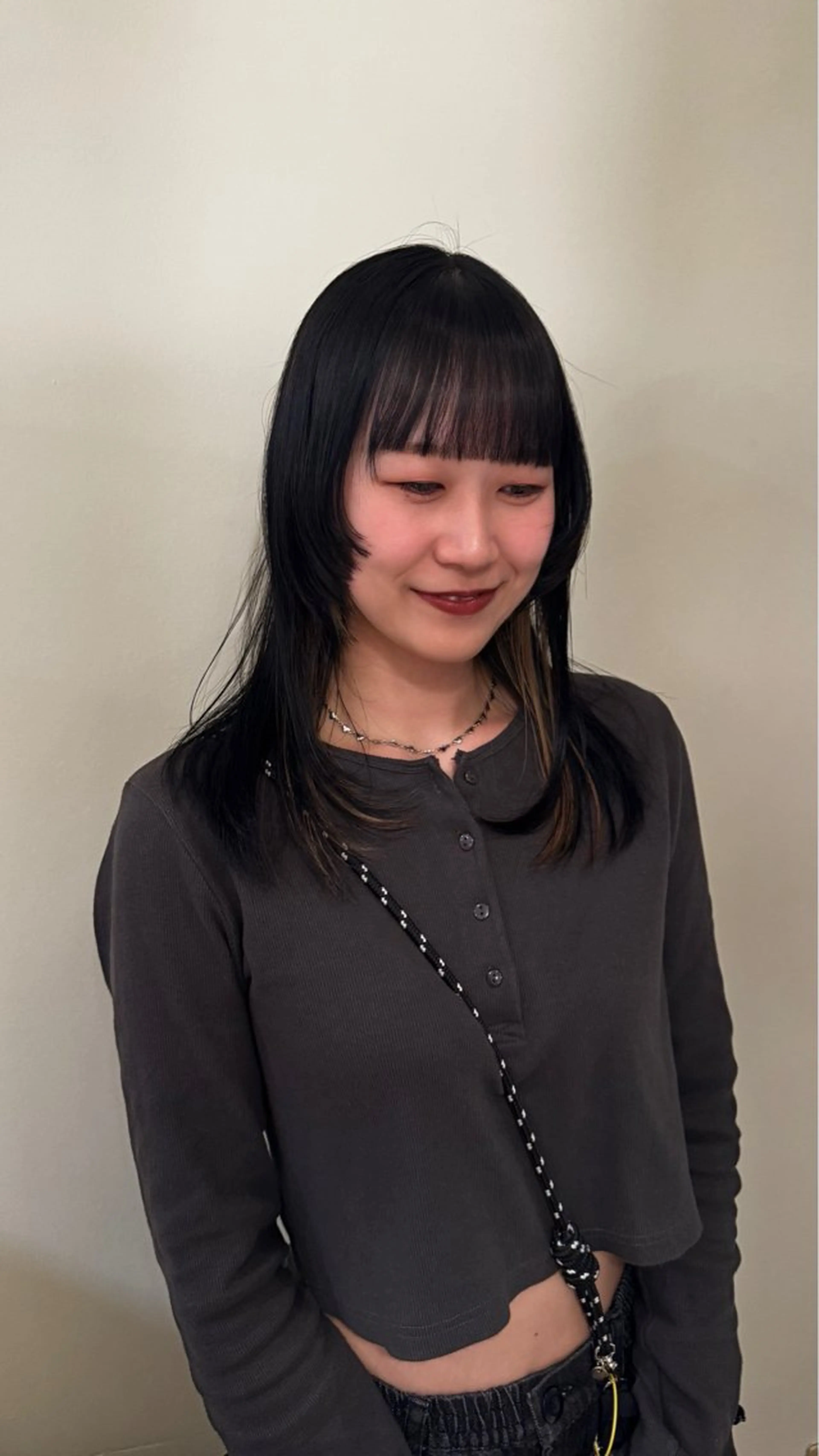 カラー ヘアカラー ピエドプール NINAのヘアスタイル