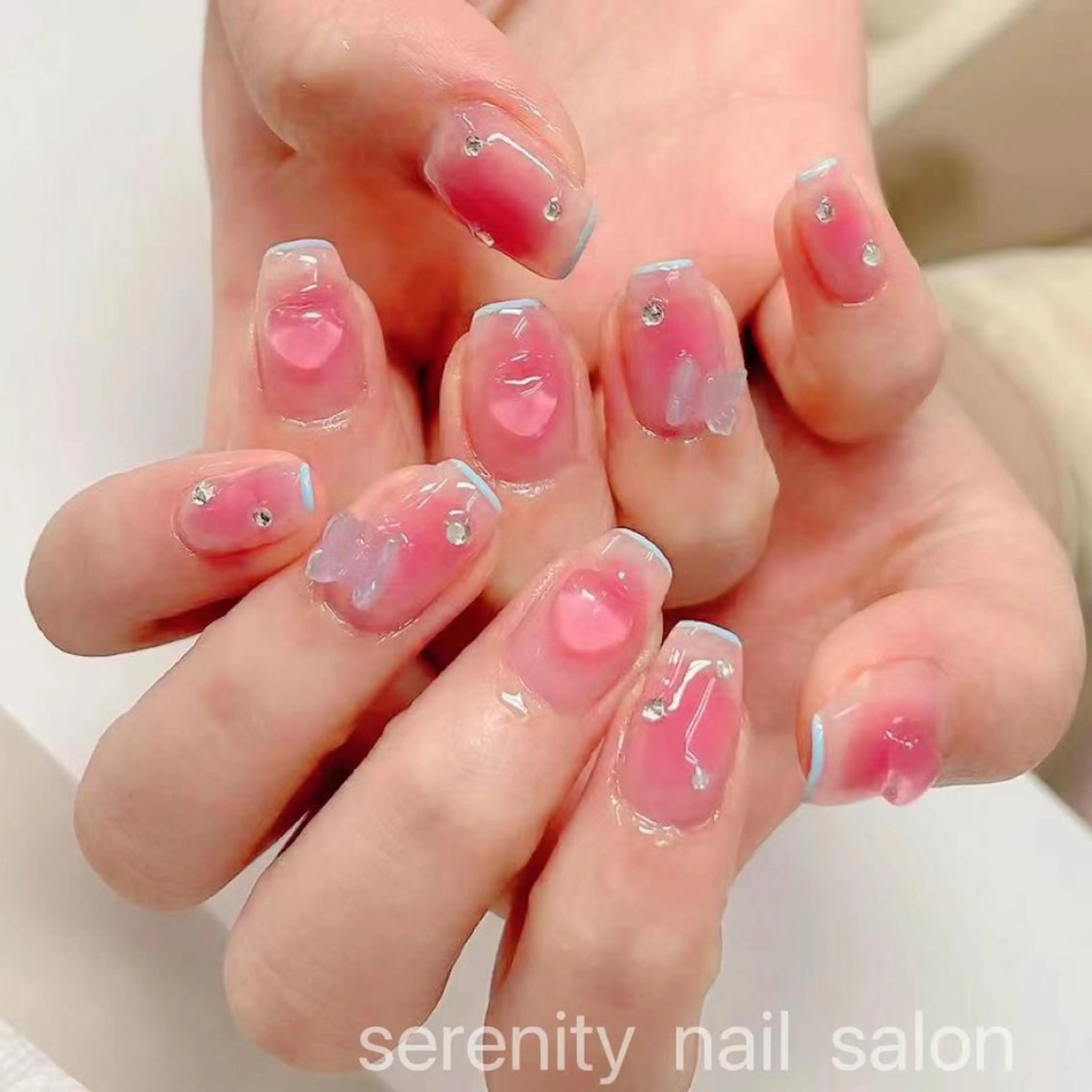 ネイル ハンドネイル ハンドケア ✨Serenity Nail salonのネイルデザイン