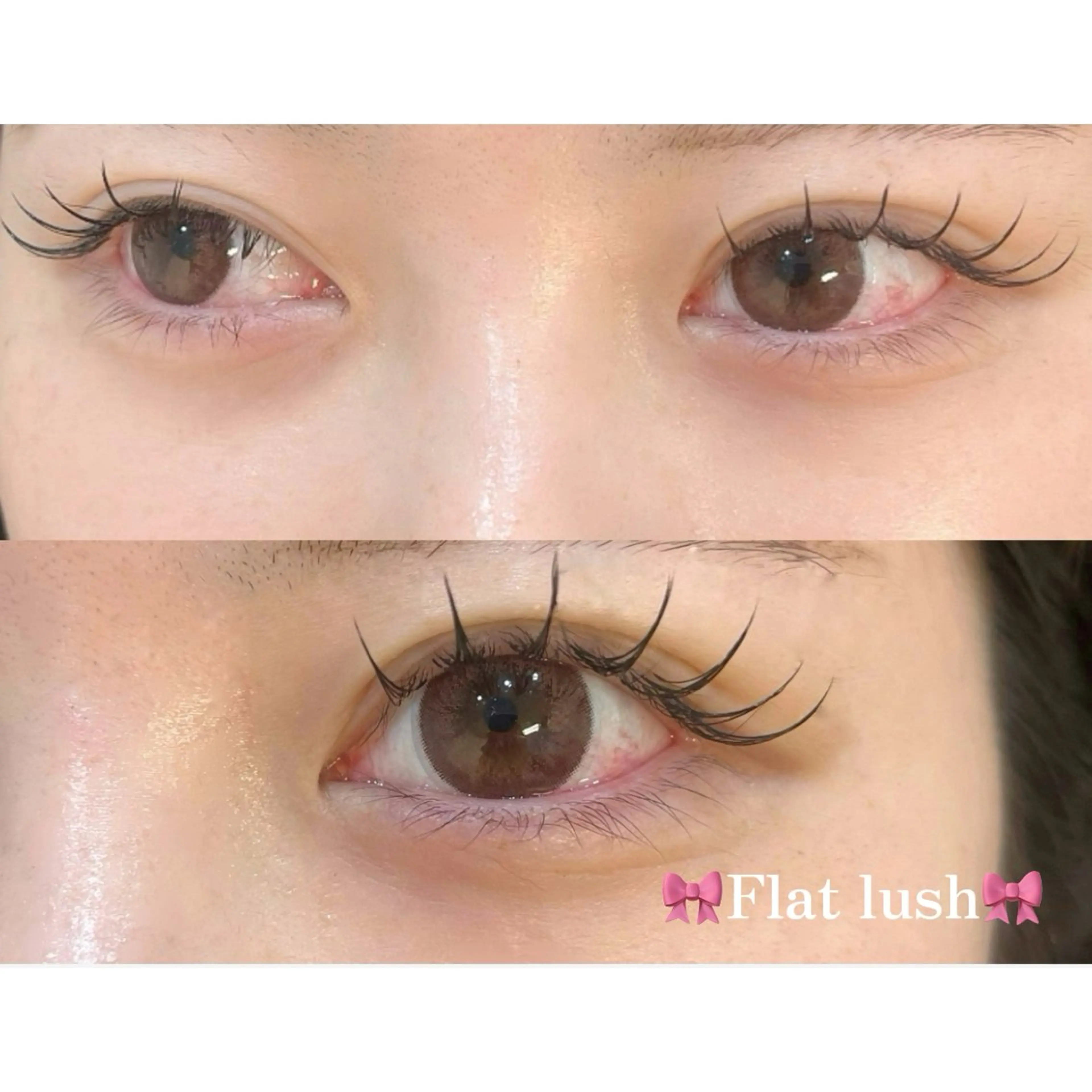 《アイシャンプー付き🫧》🦋フラットラッシュ140本🦋の写真
