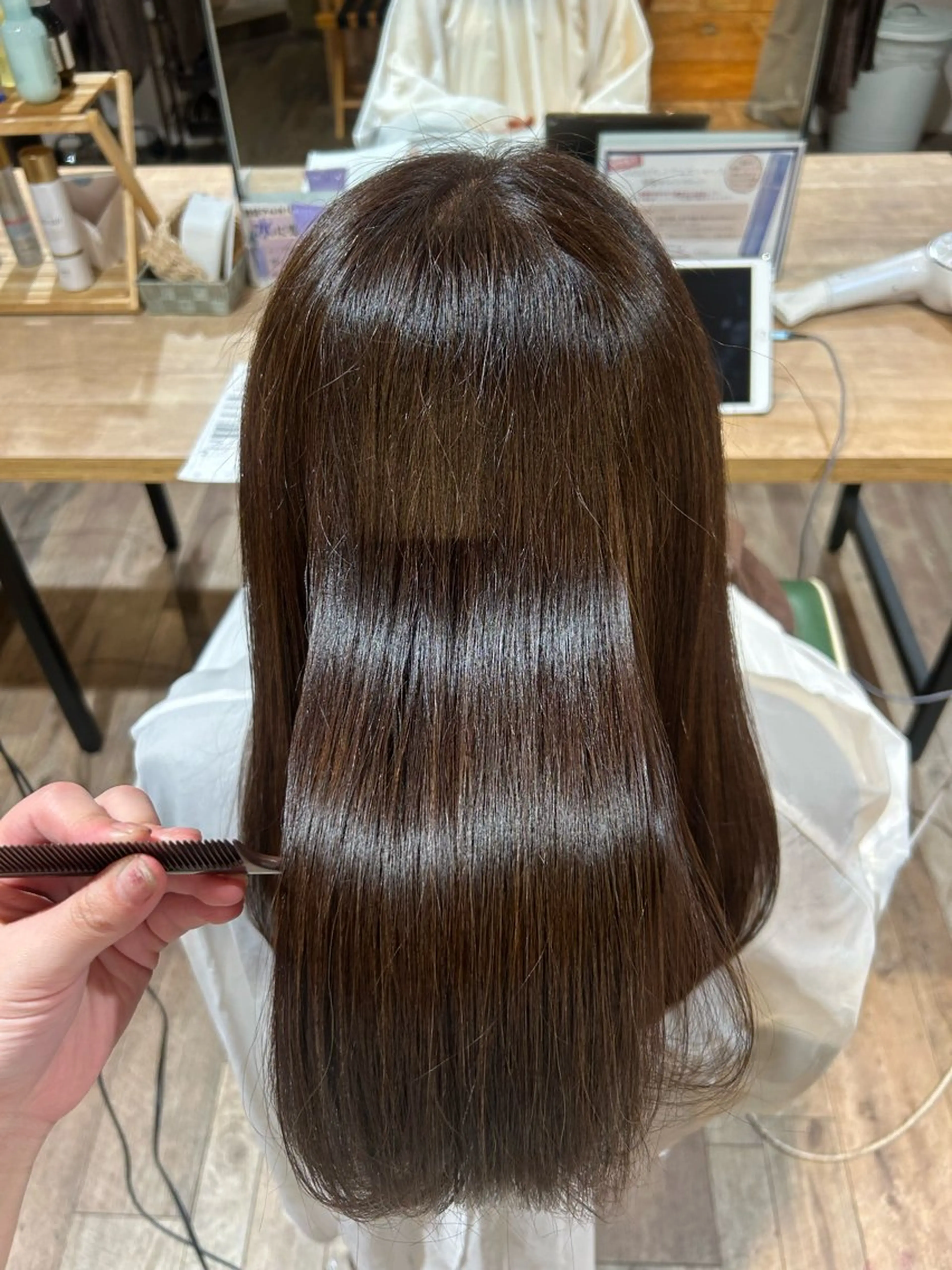 ミディアム hair salon e.m.所属・e.m. マヒロのヘアスタイル