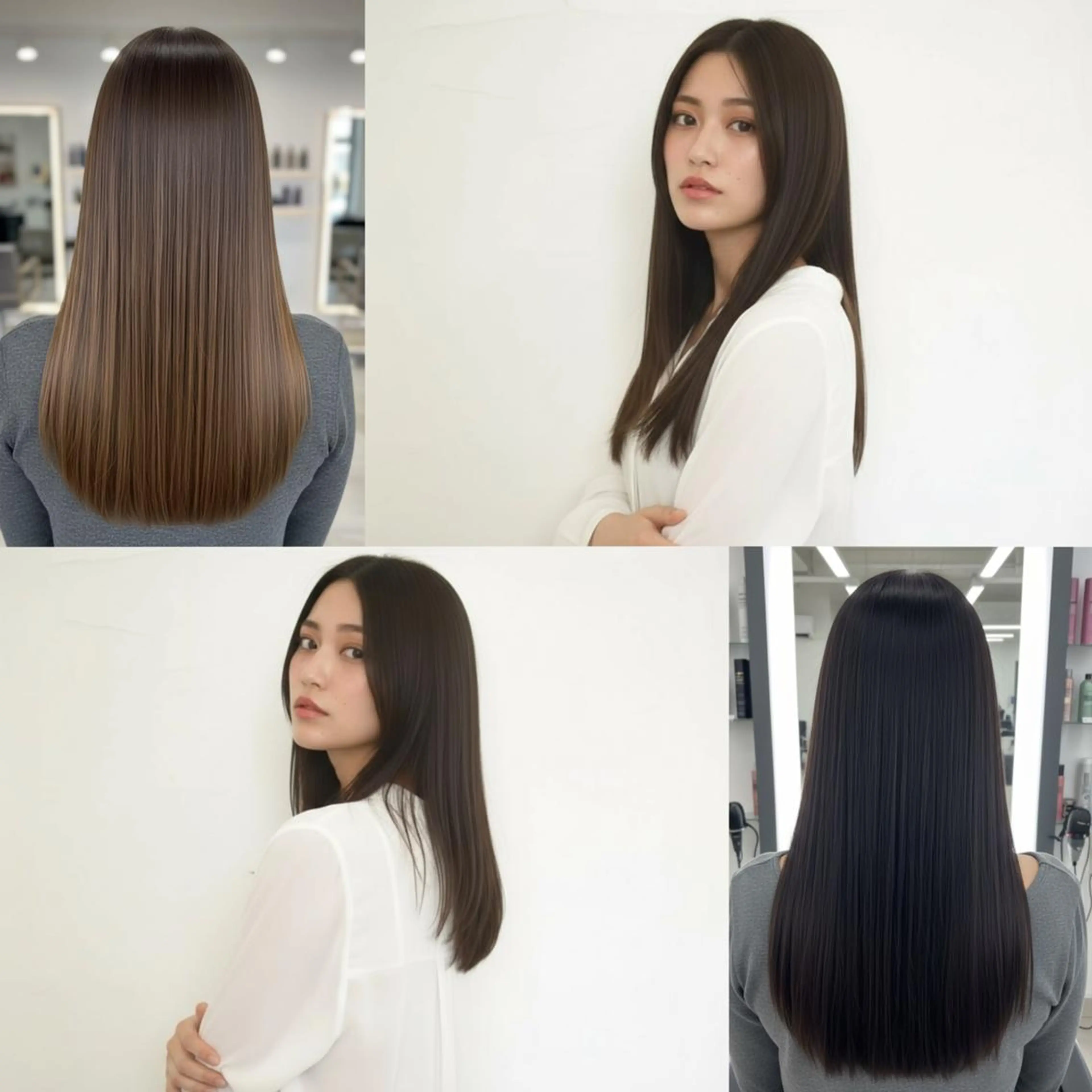 セミロング 【透明感カラー✖️ 髪質改善】カナ🌸のヘアスタイル