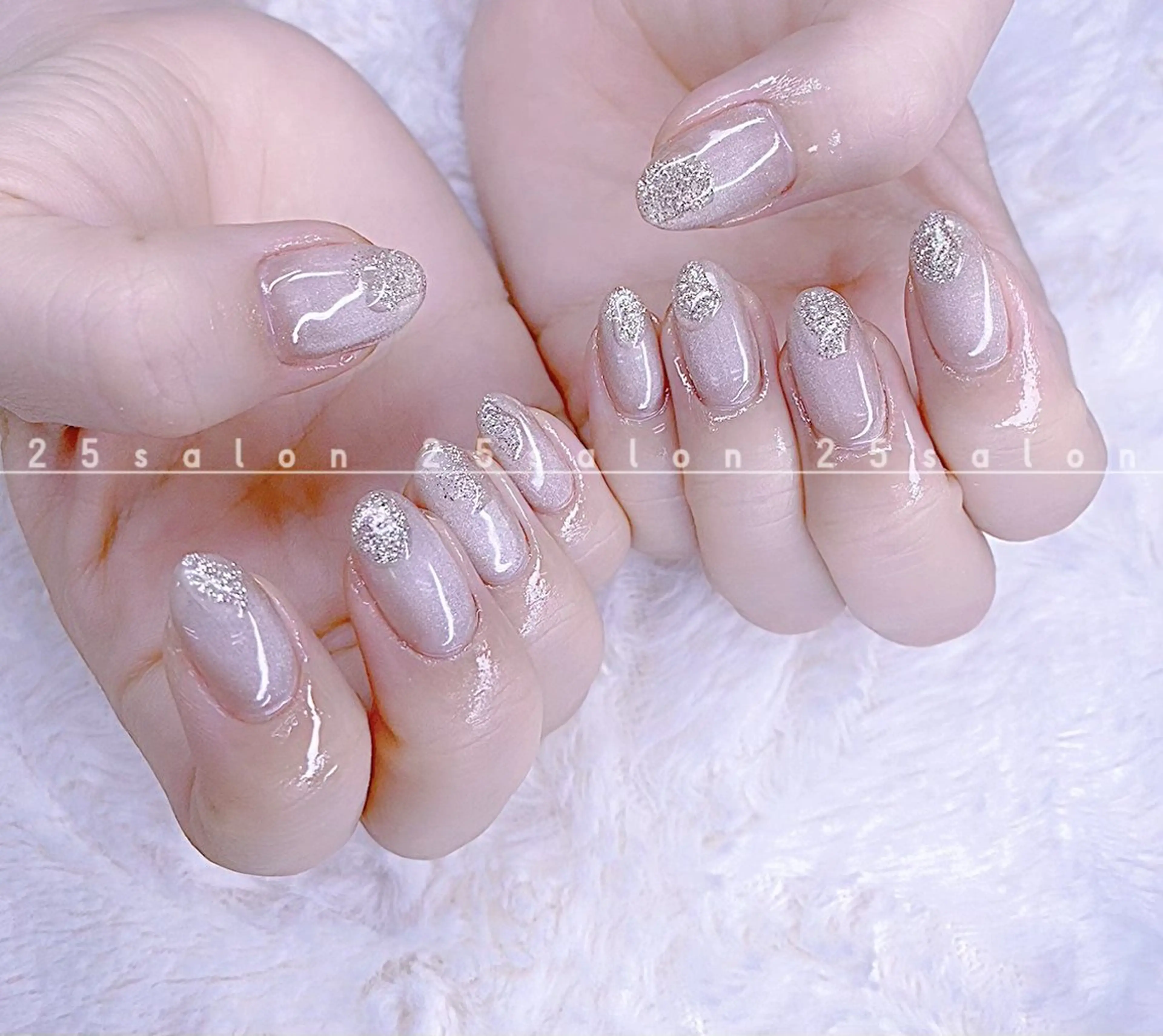 ネイル オーロラネイル チークネイル フットネイル フレンチネイル ジェルネイル 2 5のマツエク・マツパデザイン