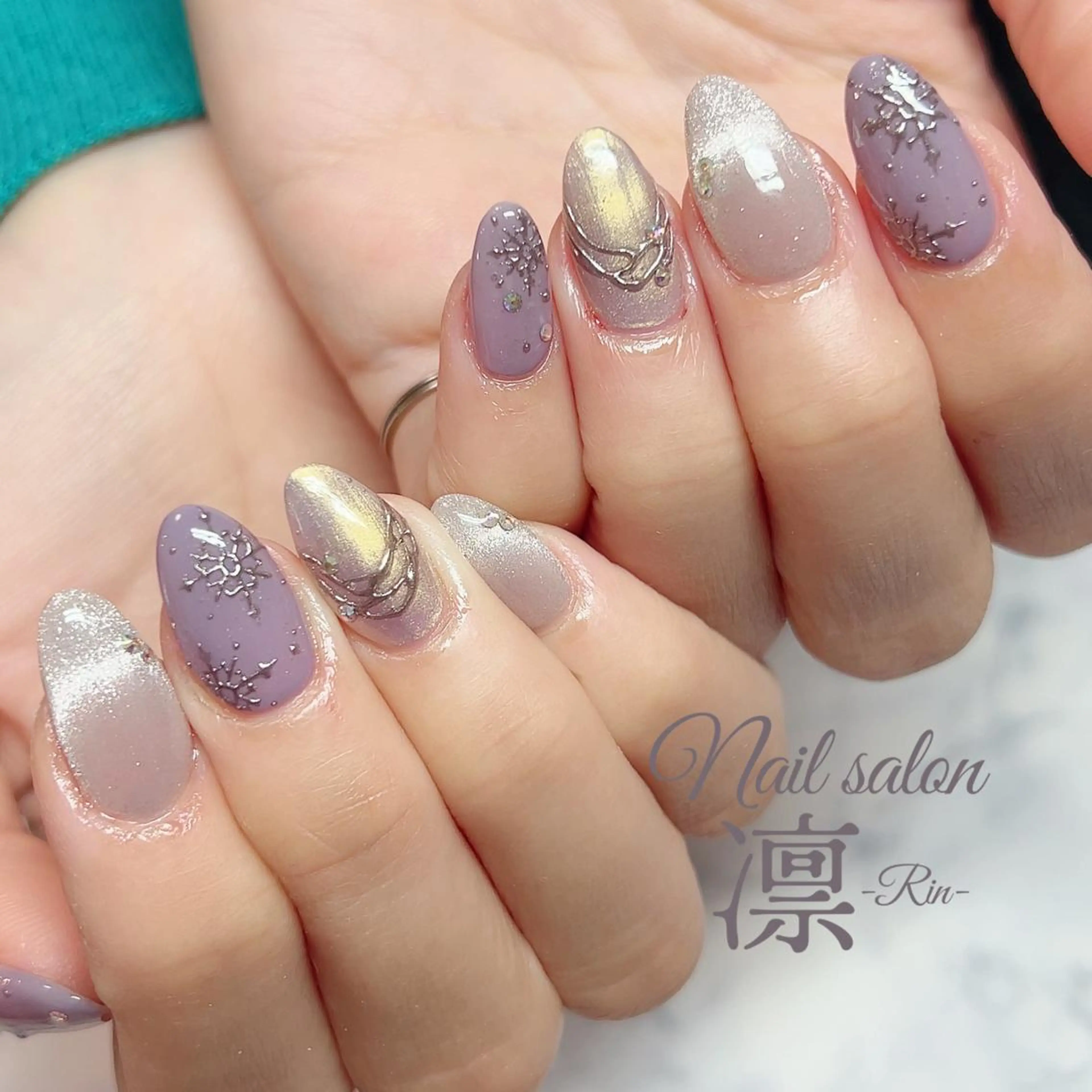 ネイル ジェルネイル private salon凛のネイルデザイン