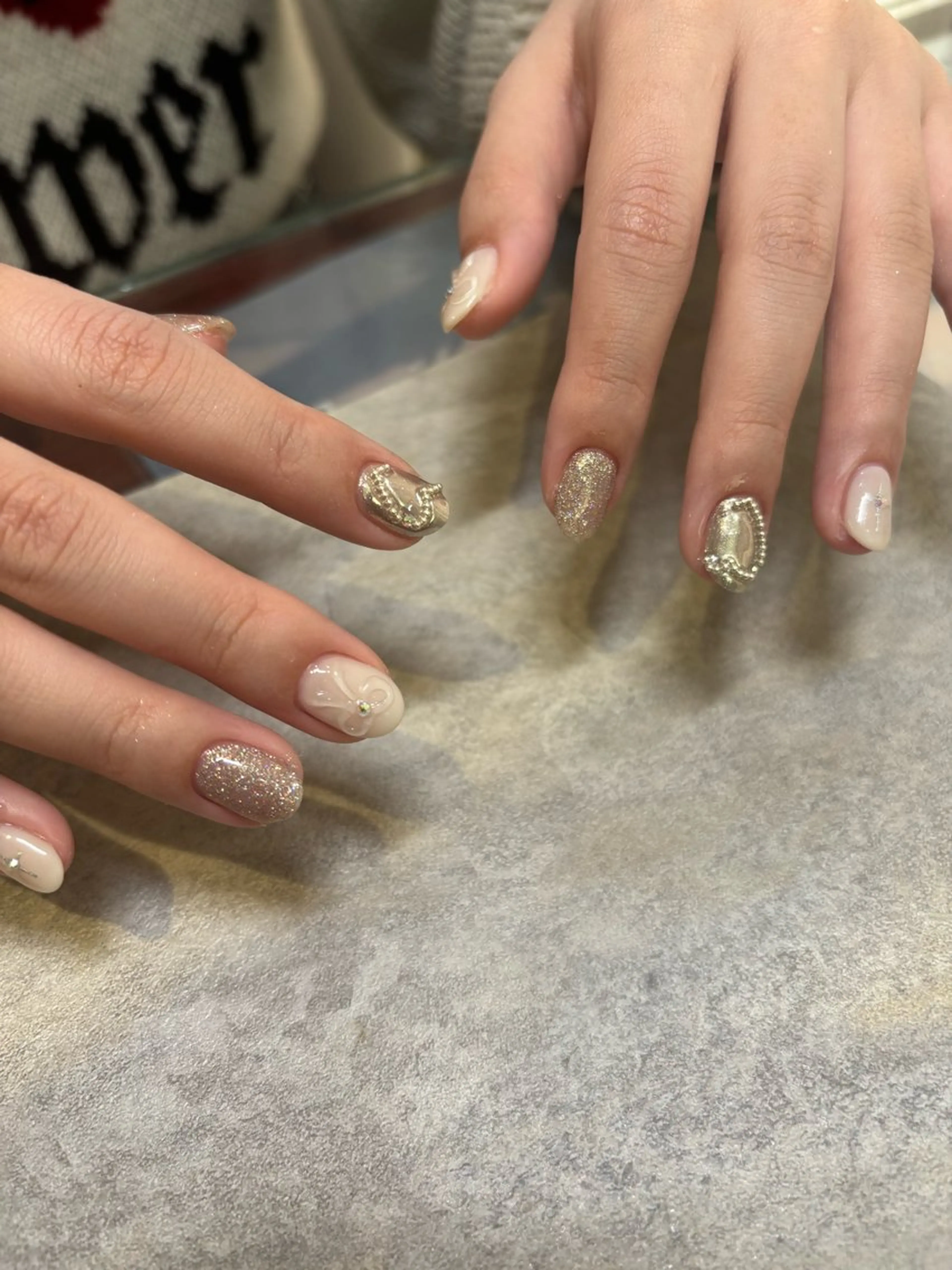 ネイル アートネイル 持ち込み LICO HAIR＆RELAXATION所属・Lico Ryoのネイルデザイン