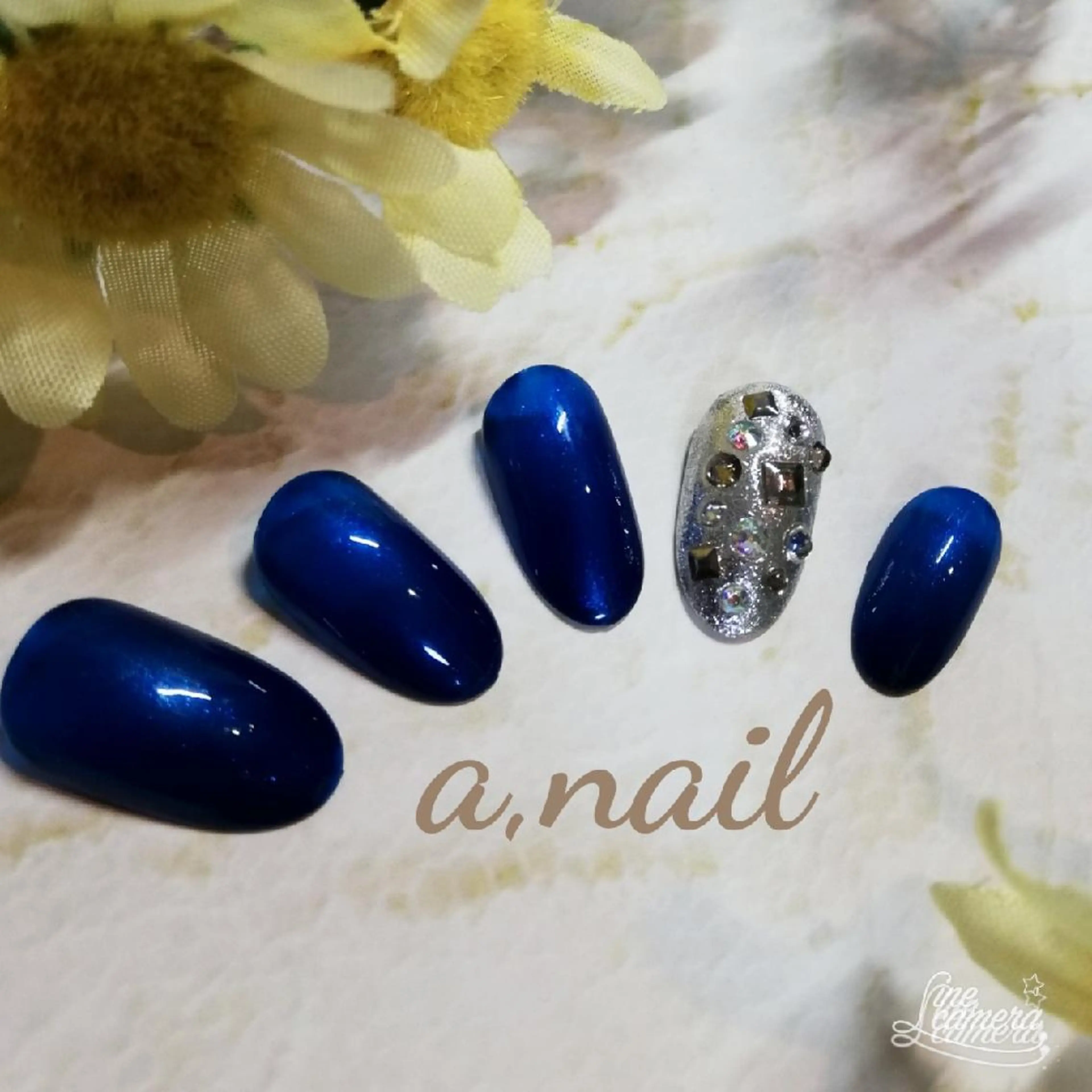 ネイル フレンチネイル 大理石ネイル(マーブル) ストーンネイル ネイルサロン エーネイルのネイルデザイン