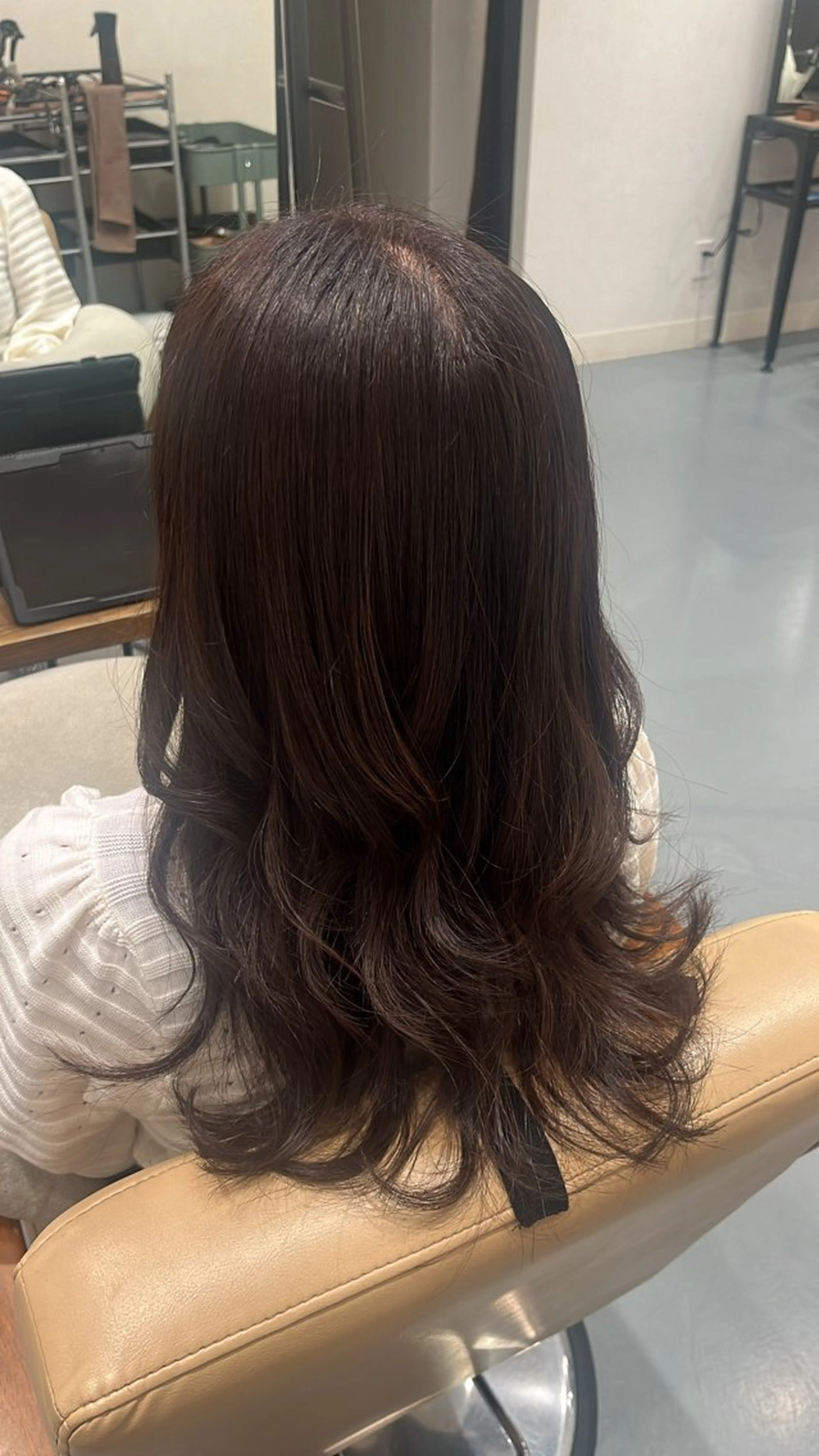 ロング カラー ヘアカラー 米澤 奈央のヘアスタイル