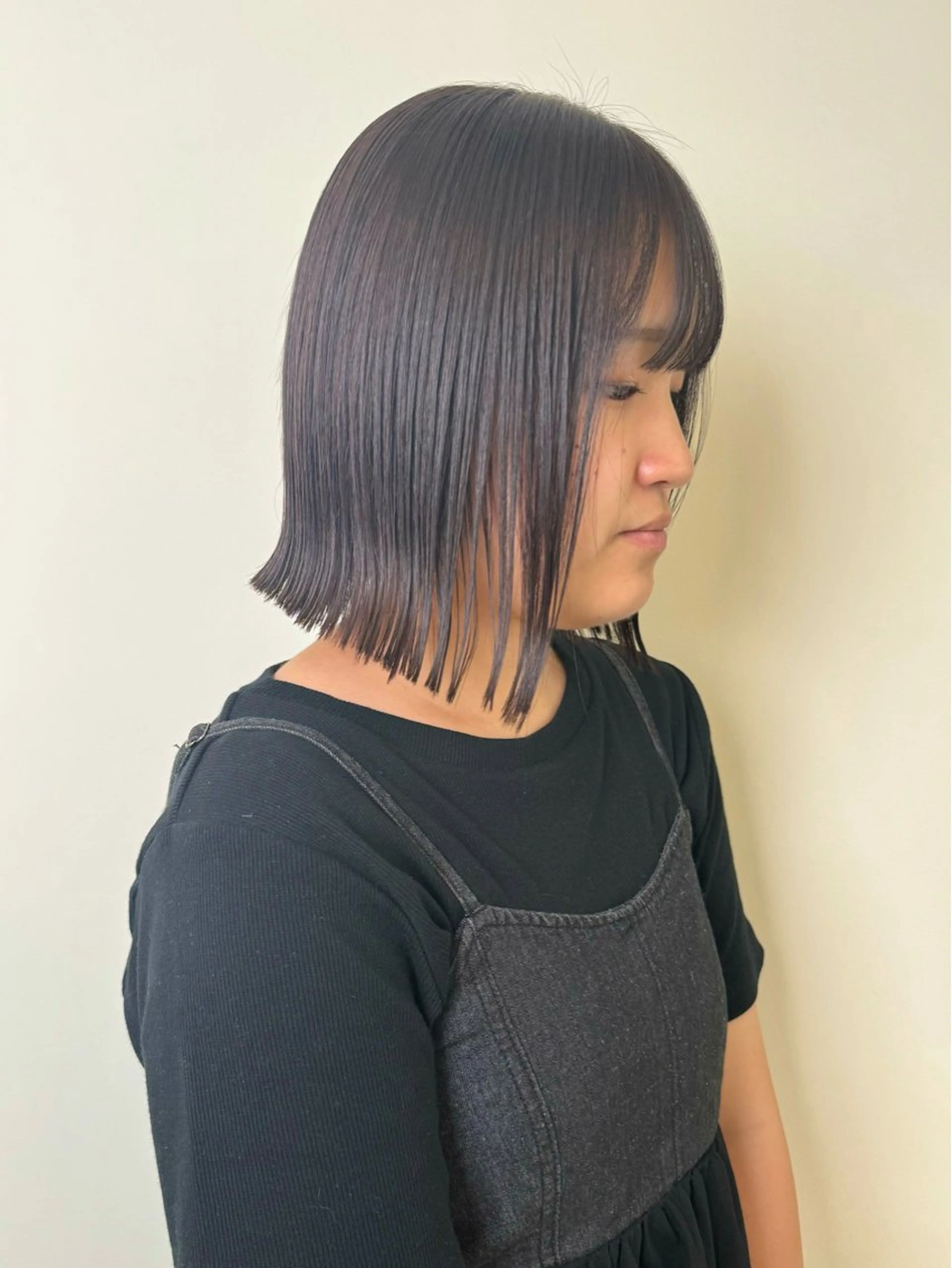 似合わせカット+透明感カラー+2stepトリートメントの写真