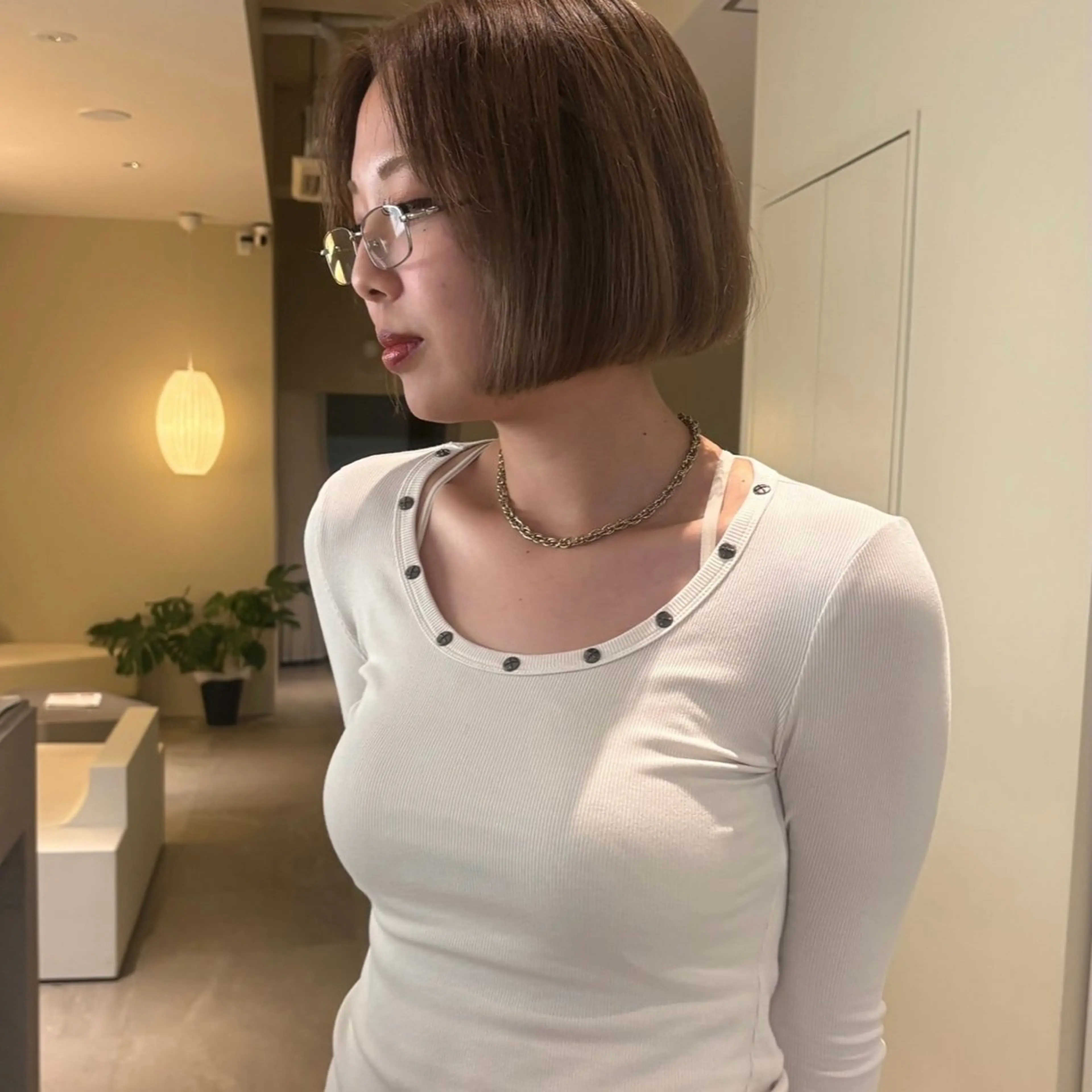 ミディアム hana/艶髪 /透明感カラー🪞のヘアスタイル