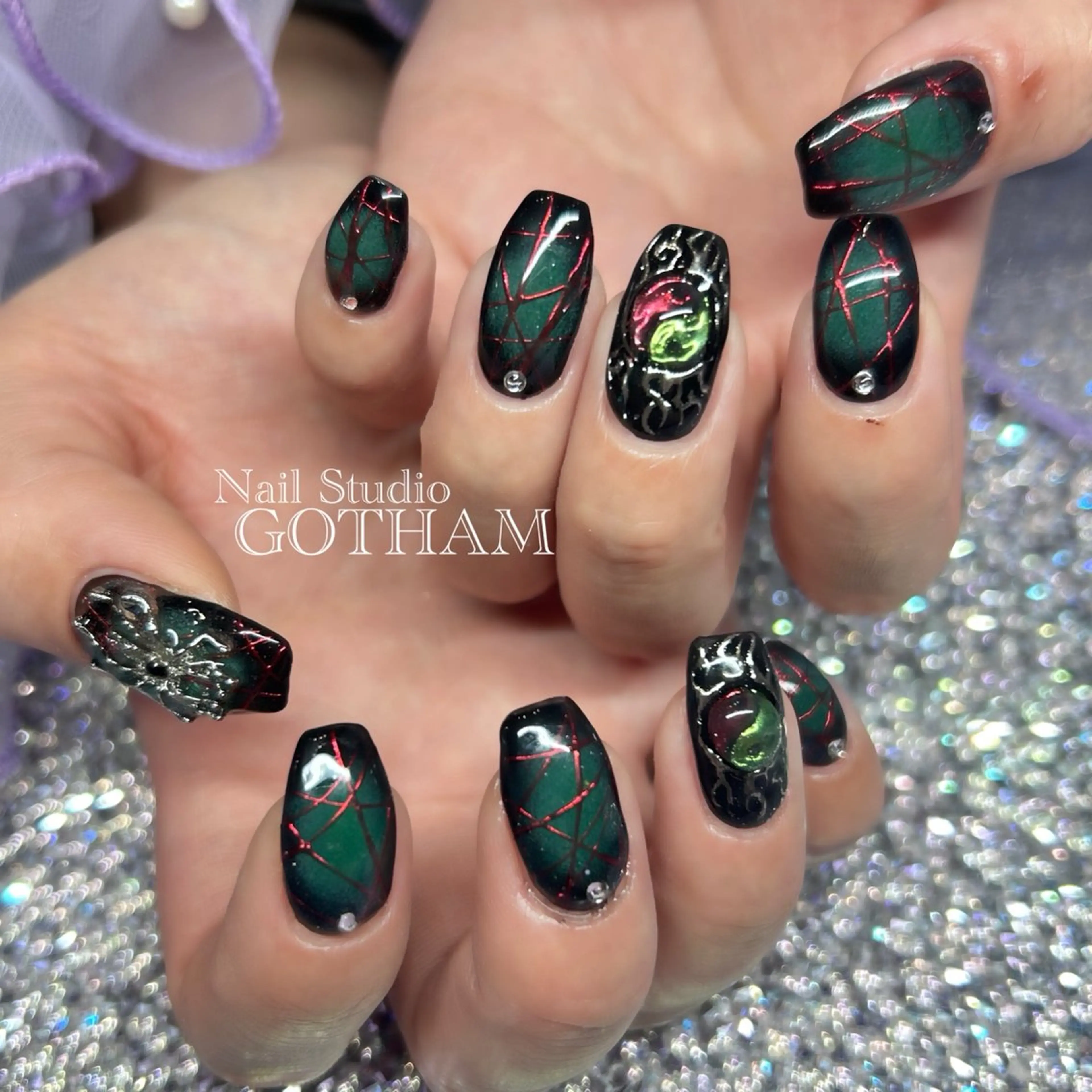 ネイル ハンドネイル Nail Studio GOTHAM所属・高円寺駅からすぐ🌈 ネイルGOTHAMのネイルデザイン