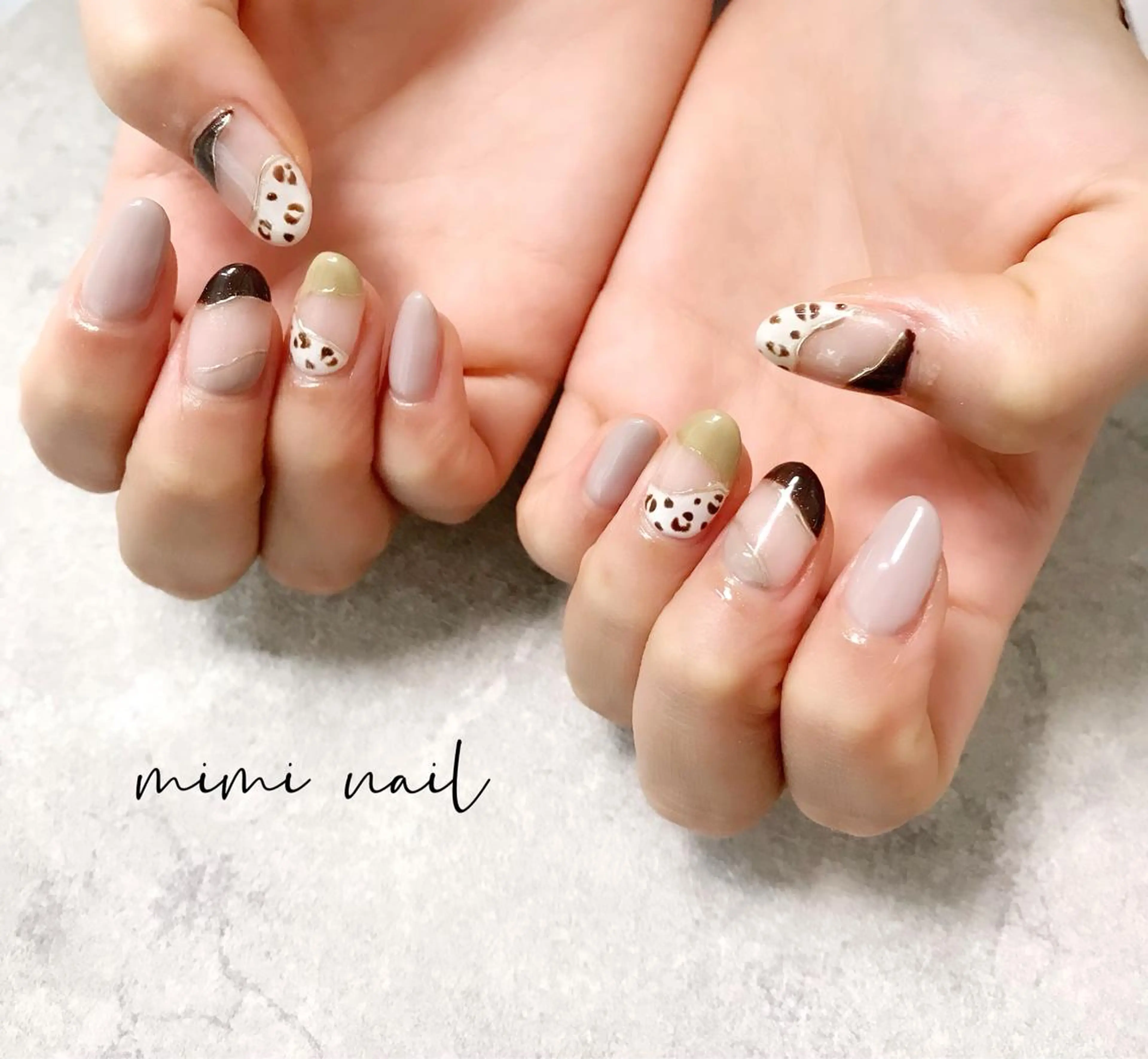 ネイル ハンドネイル mimi nailのネイルデザイン