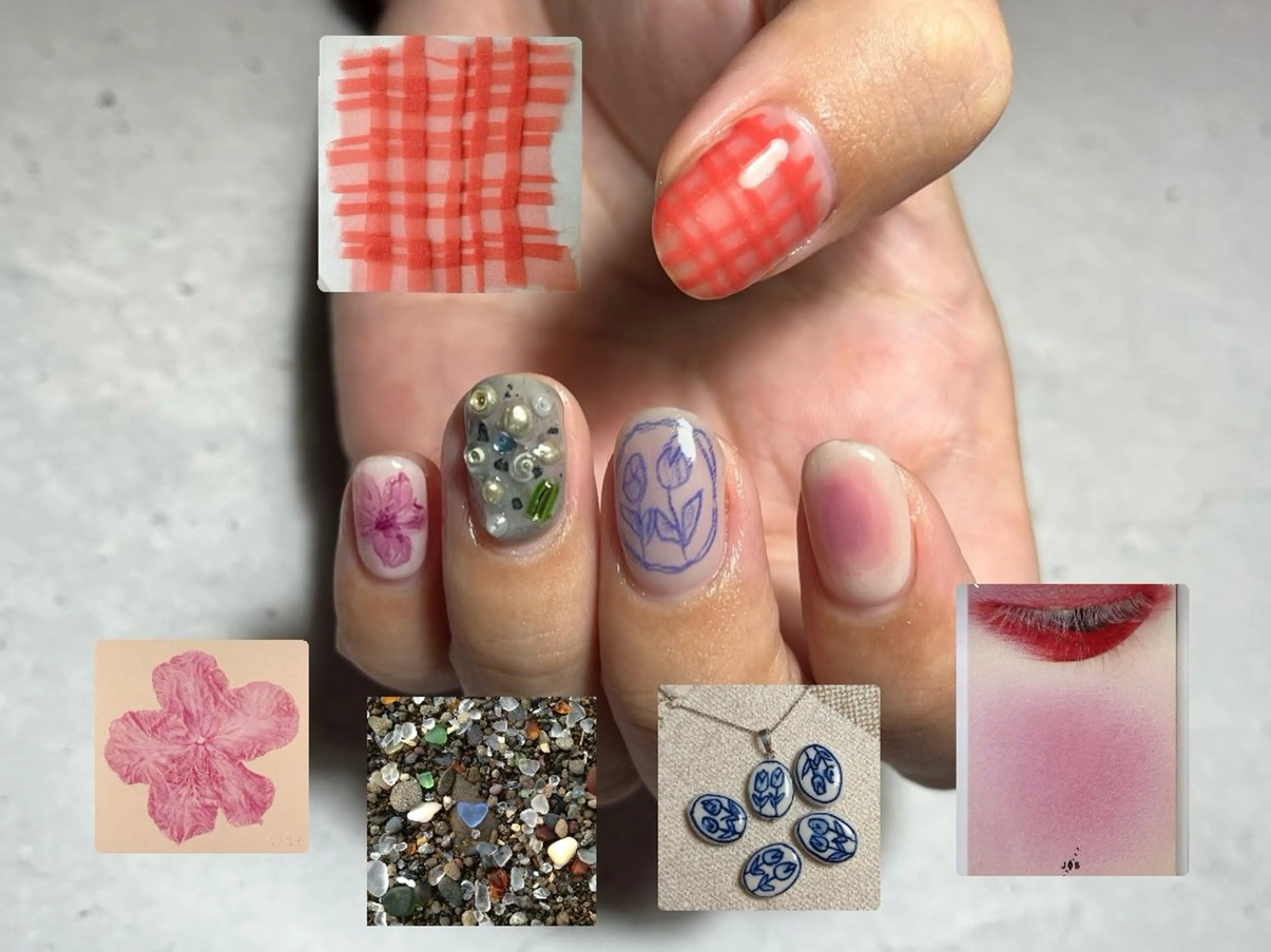 ネイル ハンドネイル アトリエ ○△□のネイルデザイン