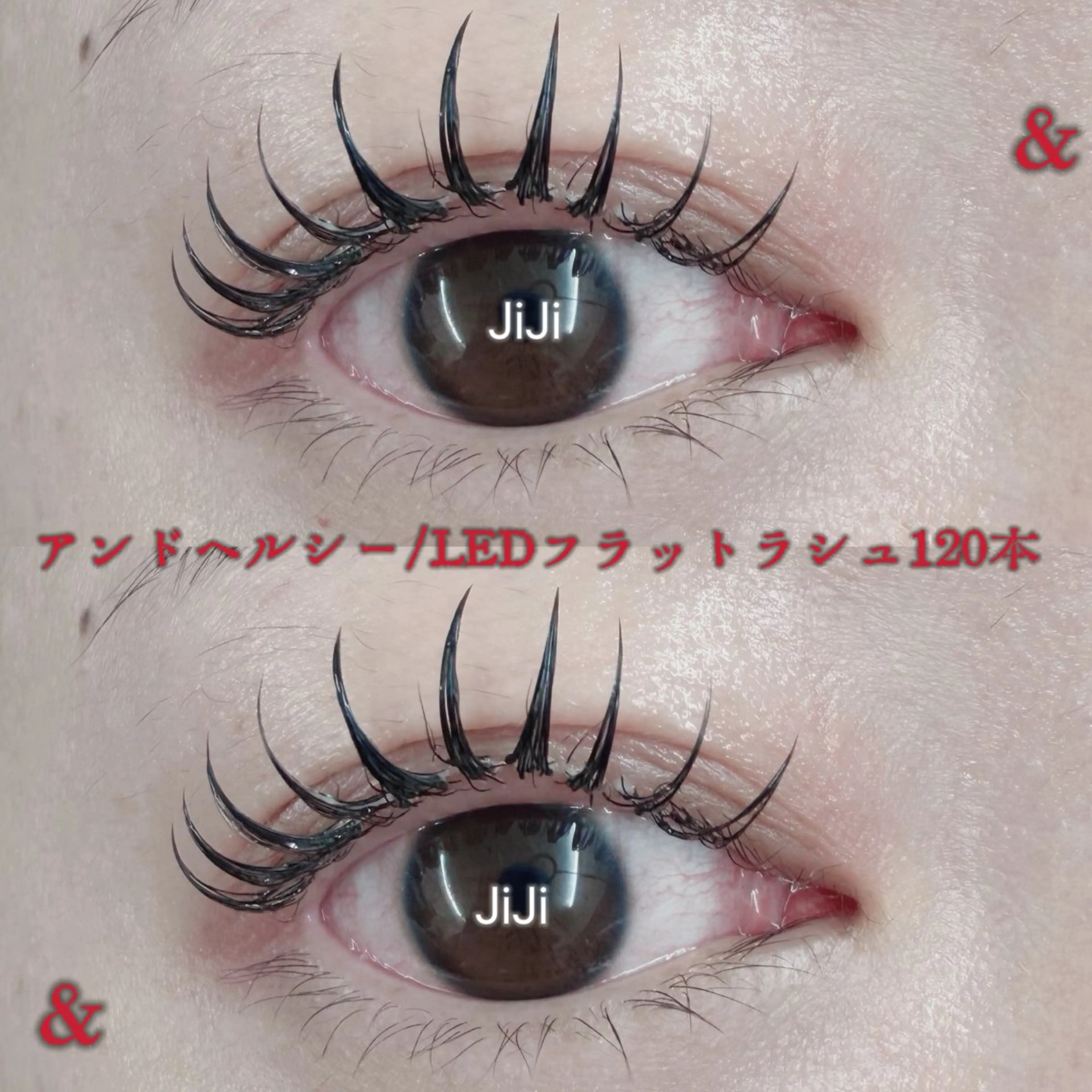 マツエク・マツパ 束感まつ毛 キュート JiJi💎 💎ジジのマツエク・マツパデザイン