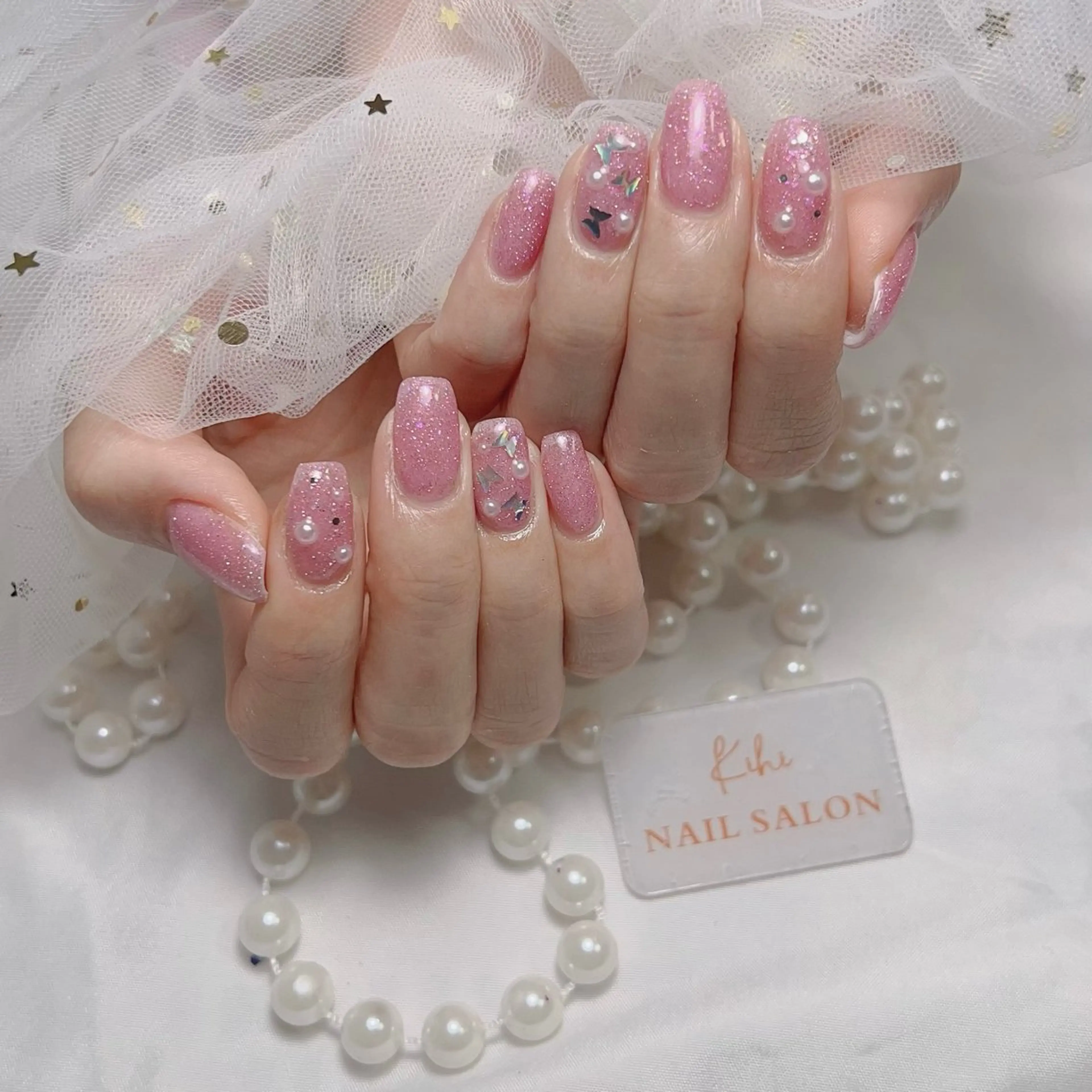 ネイル ハンドネイル ハンドケア さくら💮💮 【オフ無料】のネイルデザイン