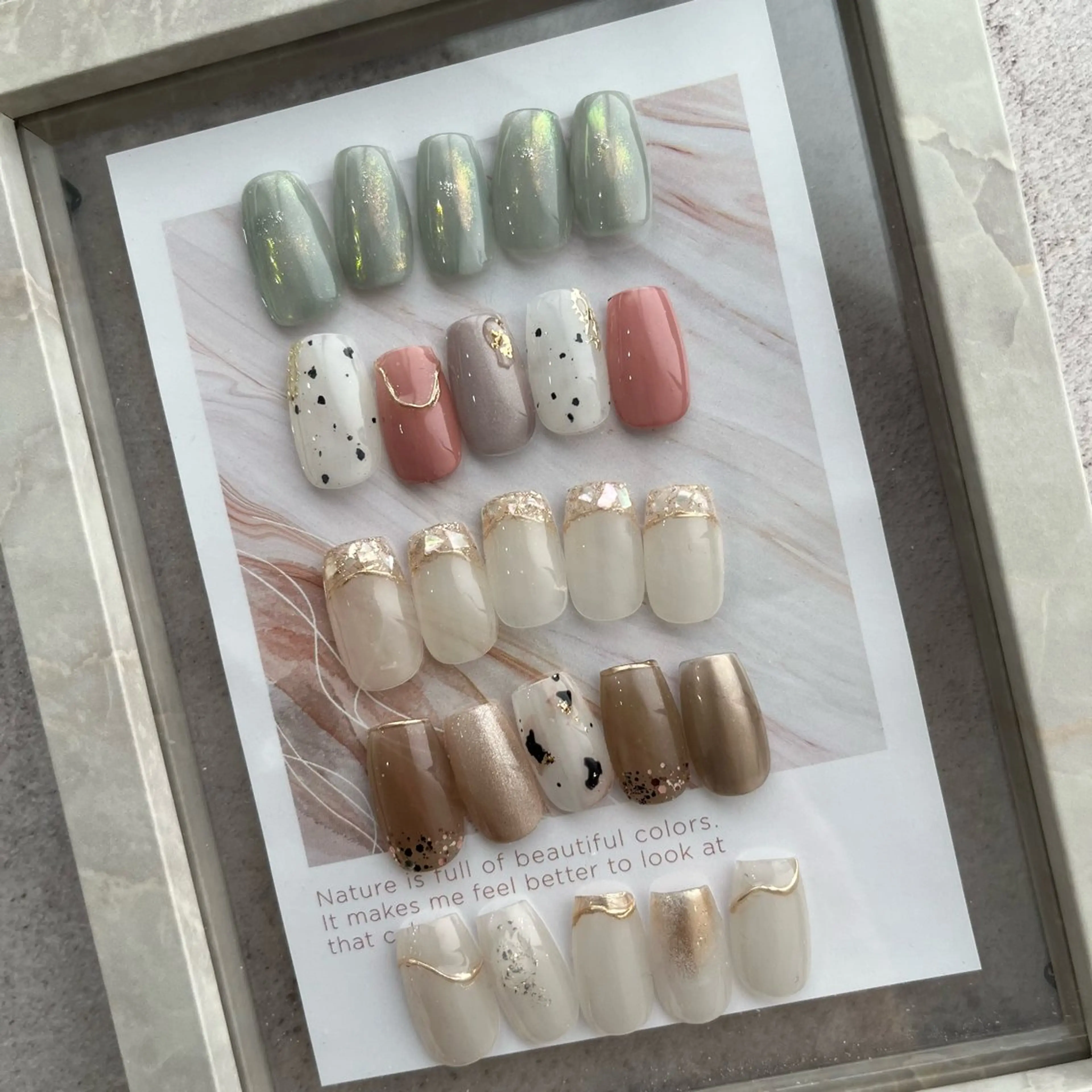 ネイル ハンドネイル Aurum ♡︎ miyukiのネイルデザイン