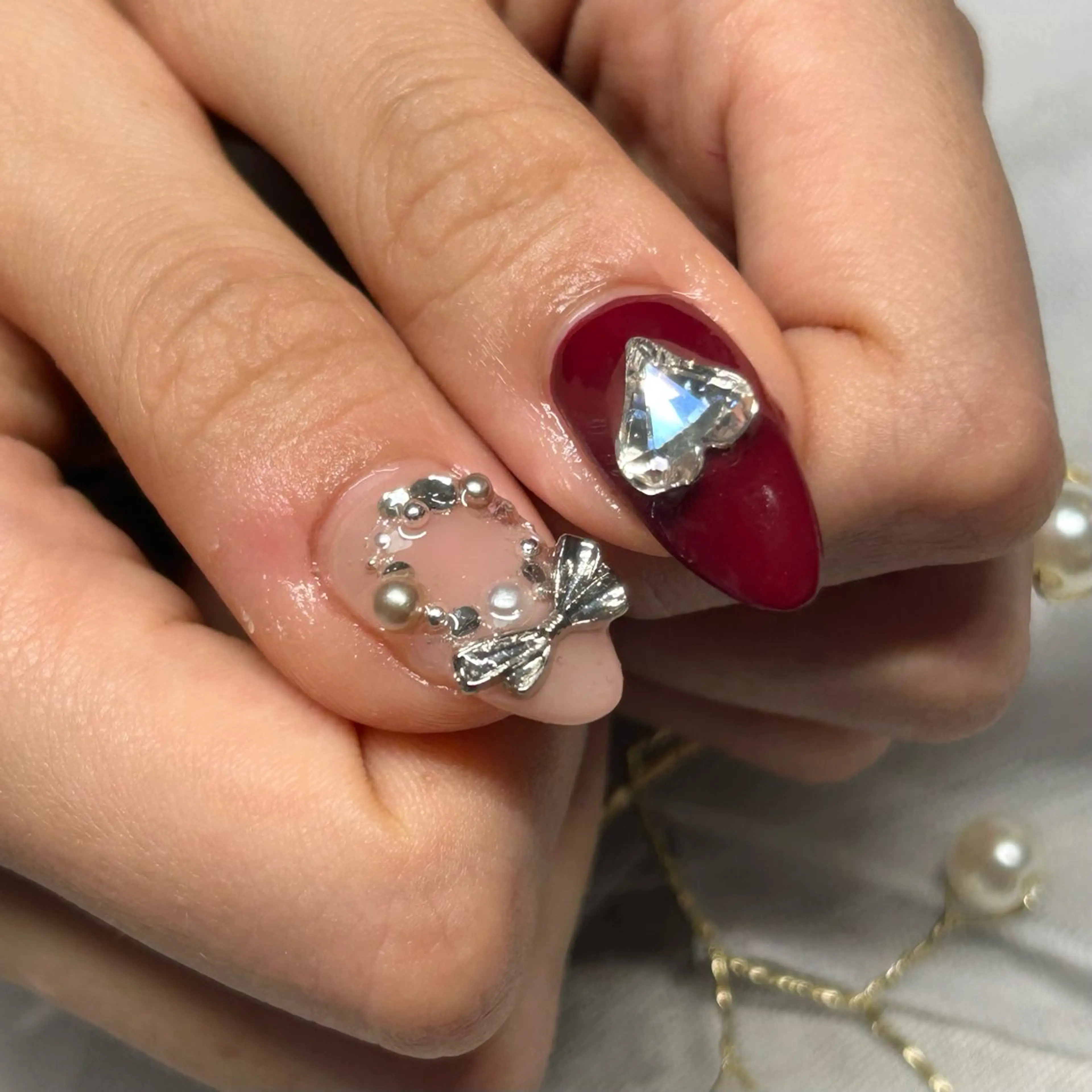 ネイル アートネイル ten nail salon　かえでのネイルデザイン