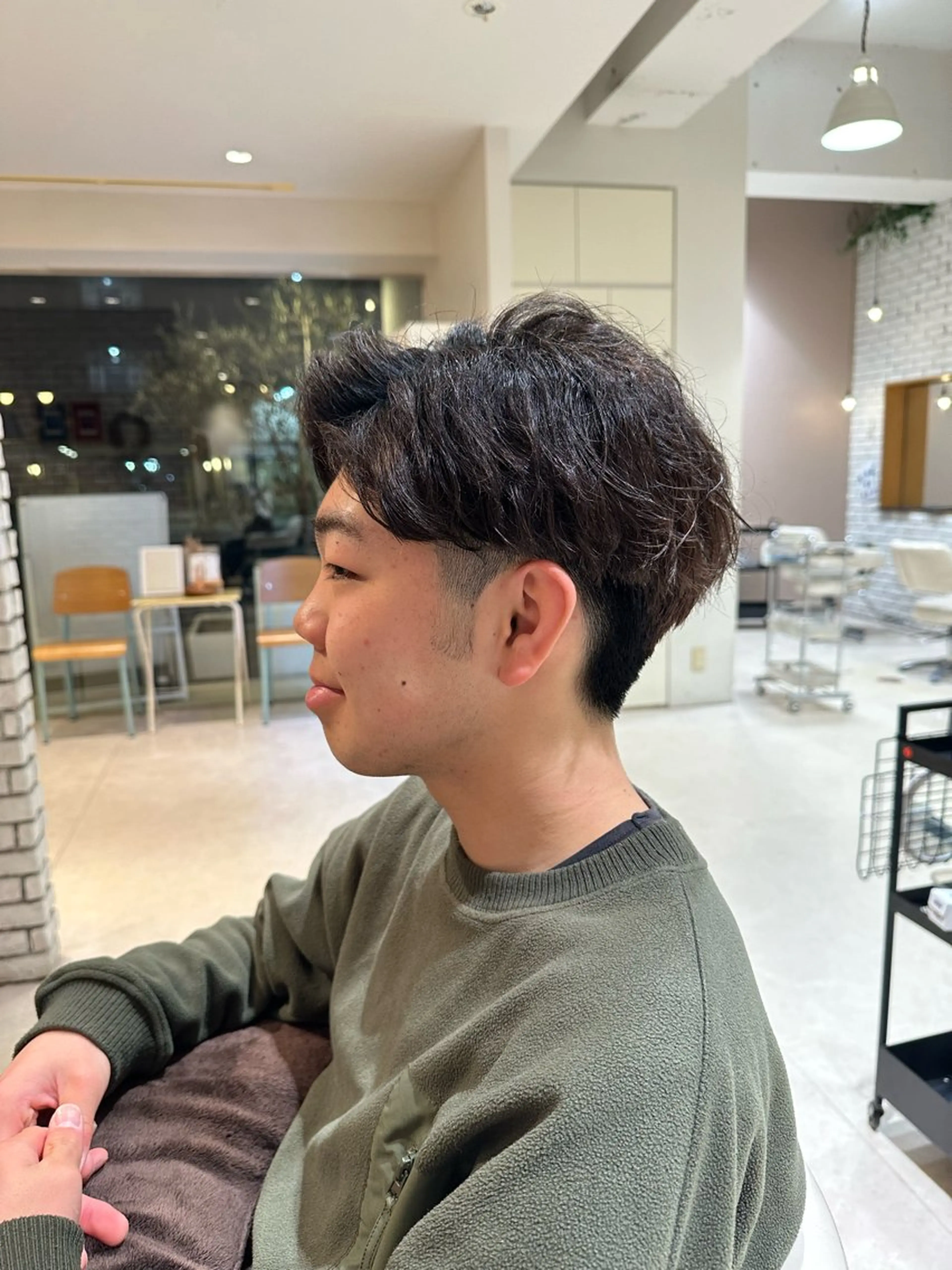 メンズ メンズパーマ 梅本 夢香のヘアスタイル