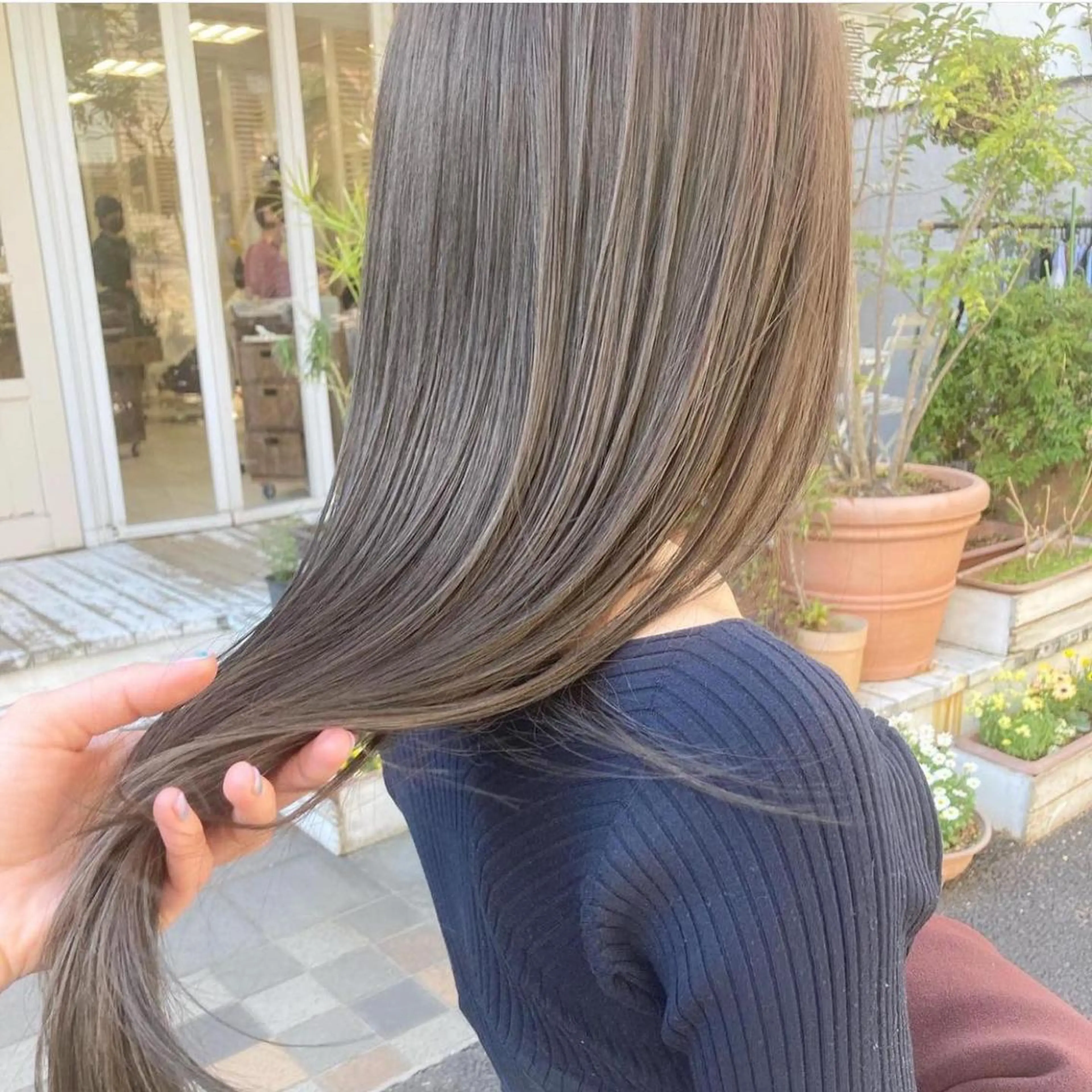 髪質改善コスメストレート22550→15785の写真