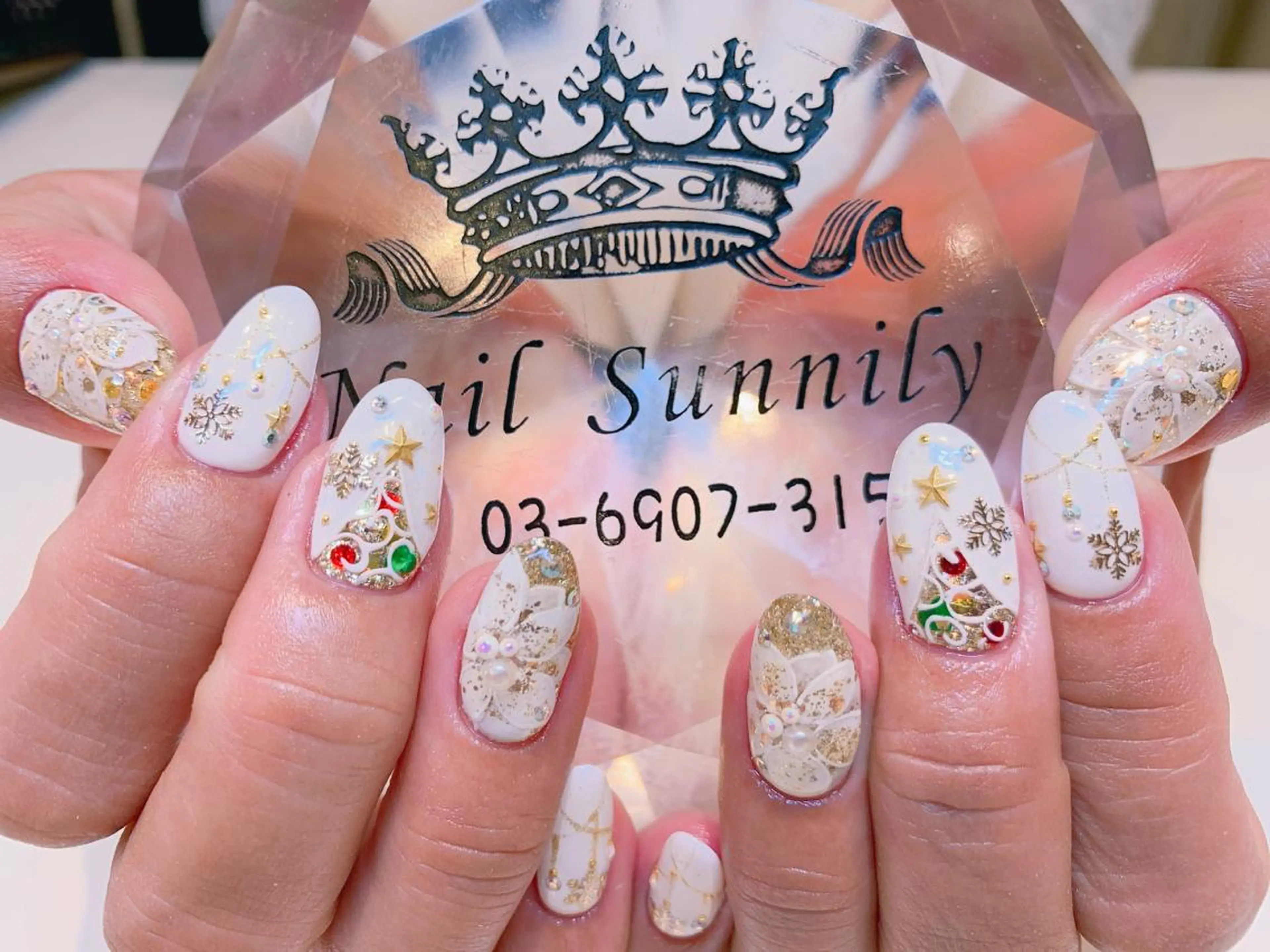 ネイル 長さだし専門店 M2　rikaのネイルデザイン