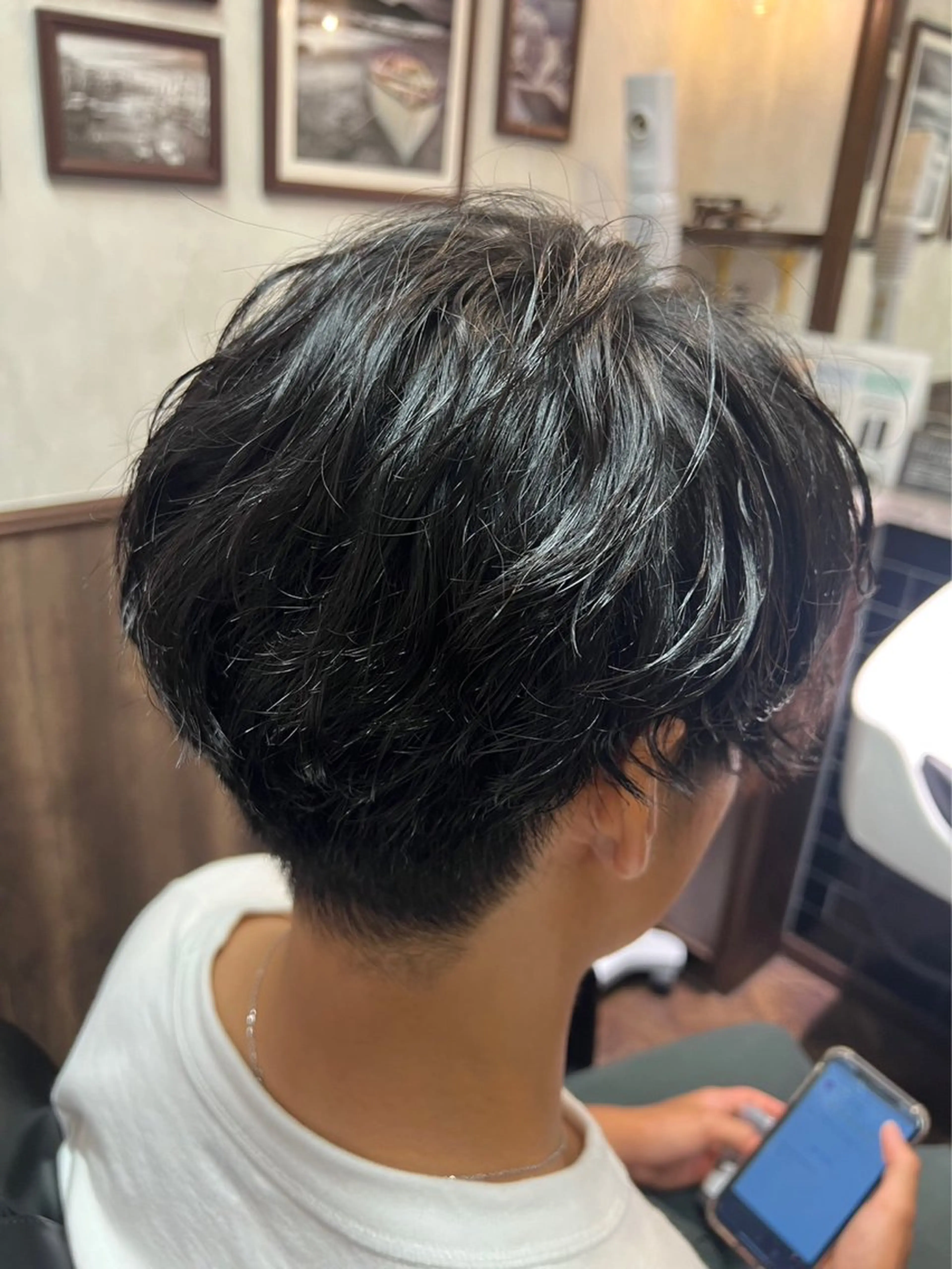 【メンズ限定】カット+ミルボン炭酸クレンジングスパの写真