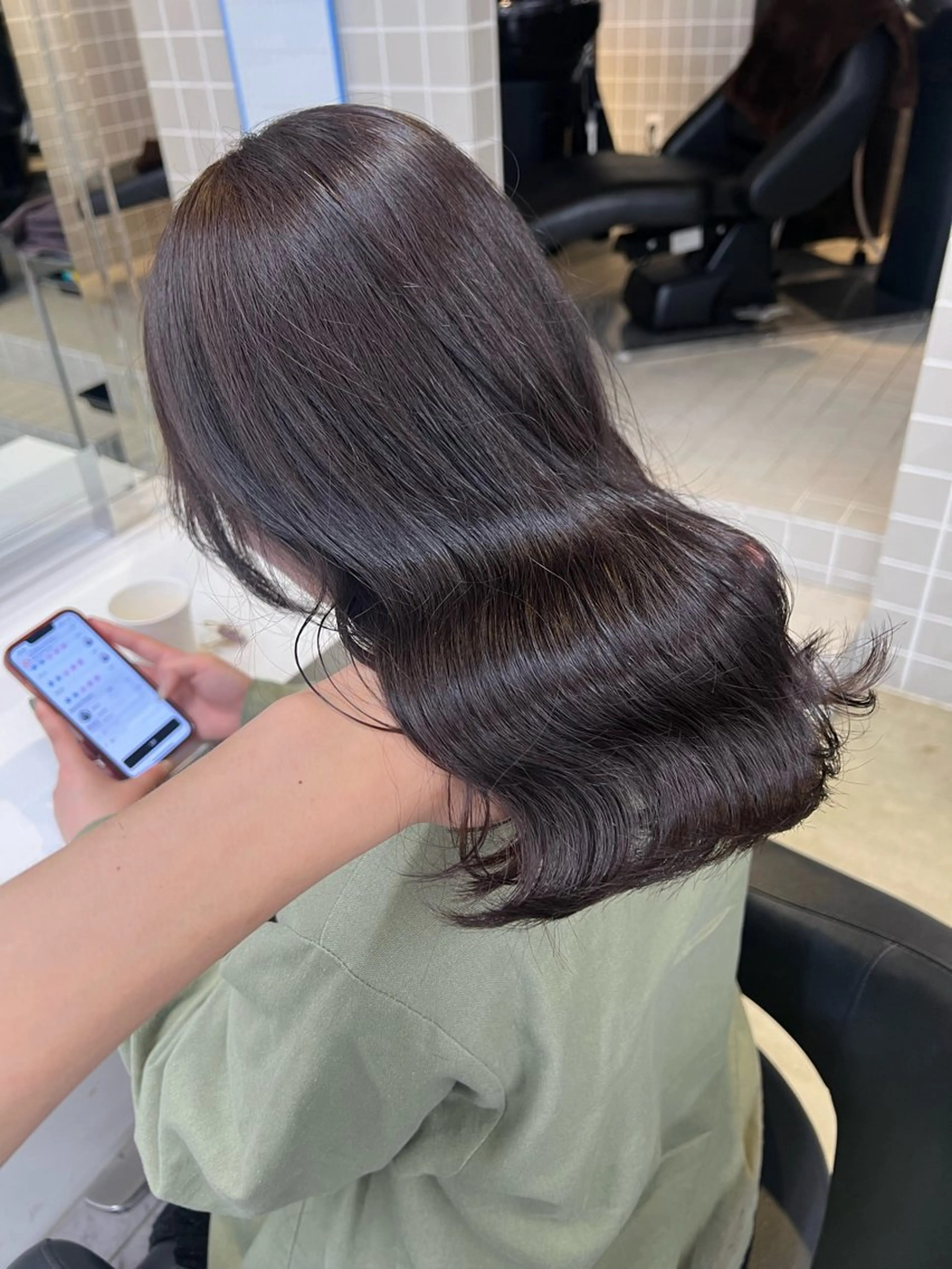 ロング カラー 韓国レイヤーカット /REIのヘアスタイル