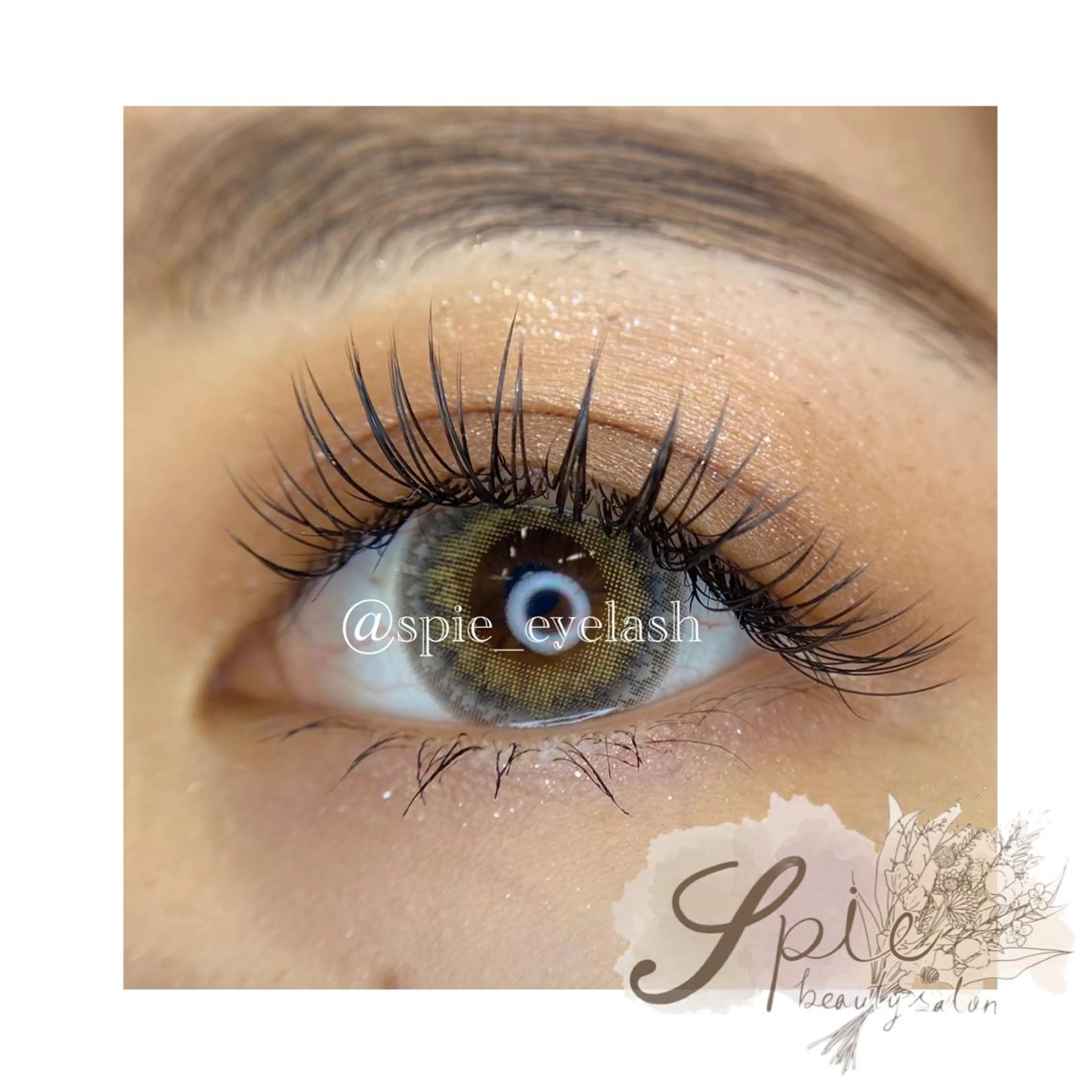 マツエク・マツパ 付け放題 フラットラッシュ Eyelist nakaseのマツエク・マツパデザイン