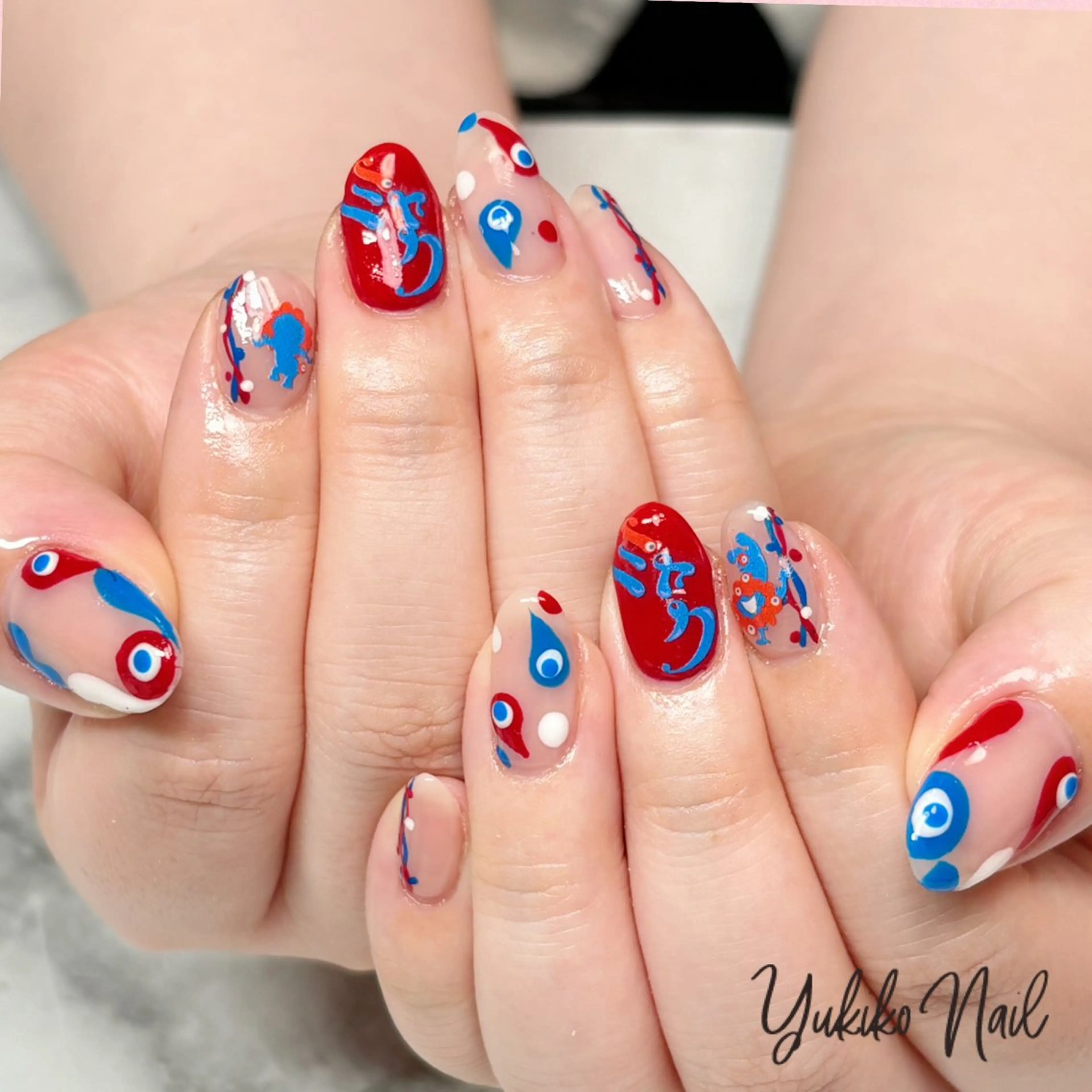 ネイル 持ち込み ハンドネイル ユキコ ネイルのネイルデザイン