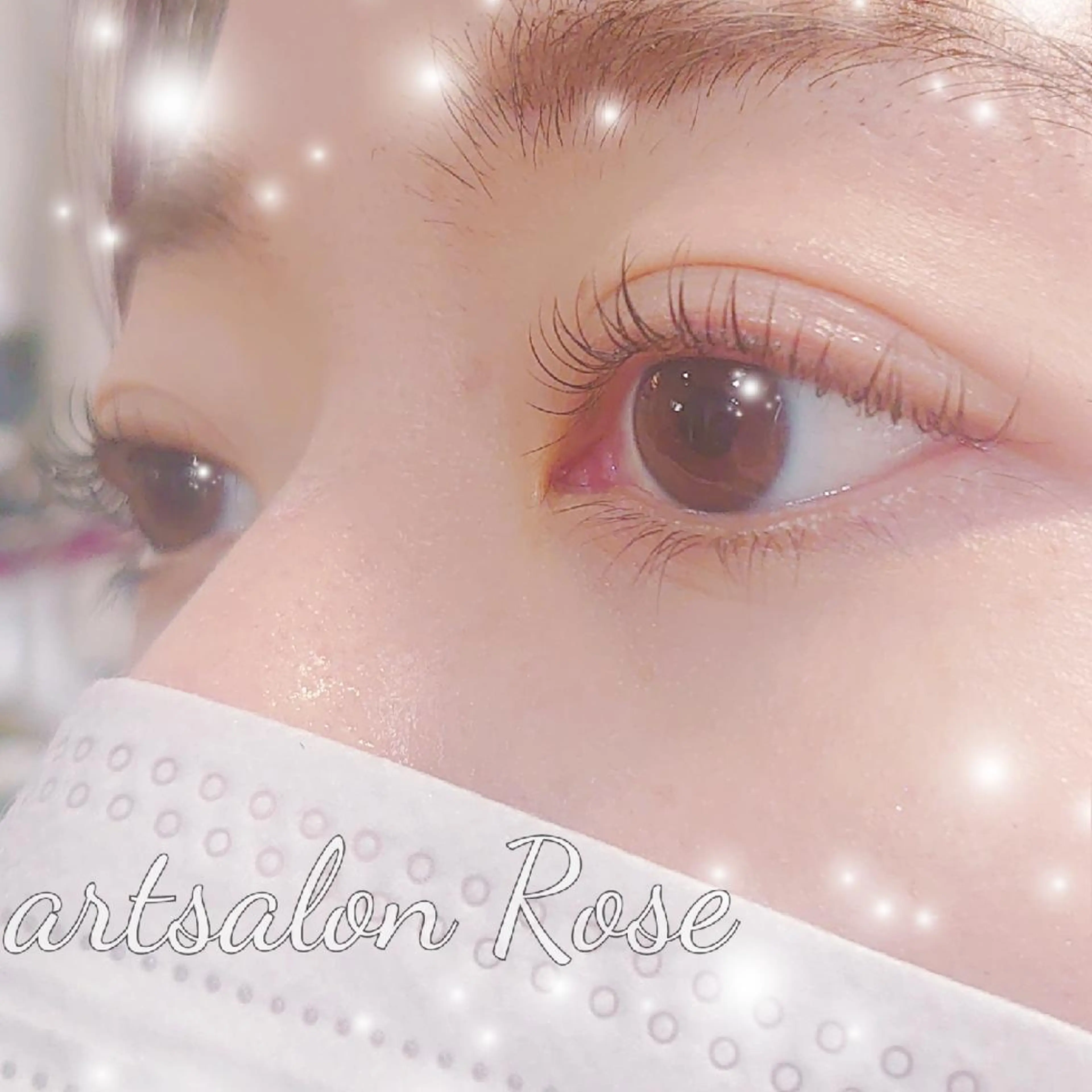 マツエク・マツパ アートサロン ロゼ　AIのマツエク・マツパデザイン