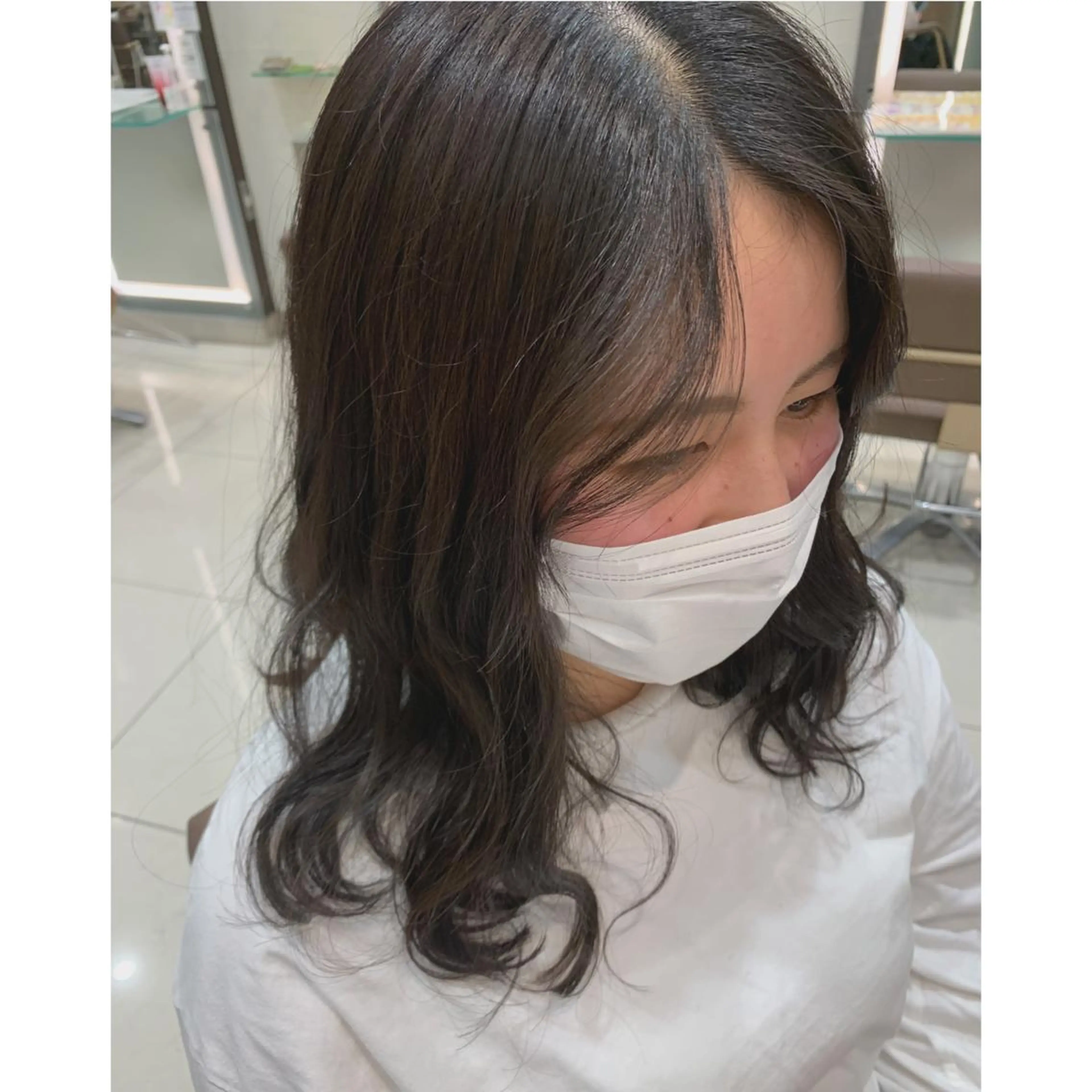 ロング カラー tokute よしかわなお🍒のヘアスタイル