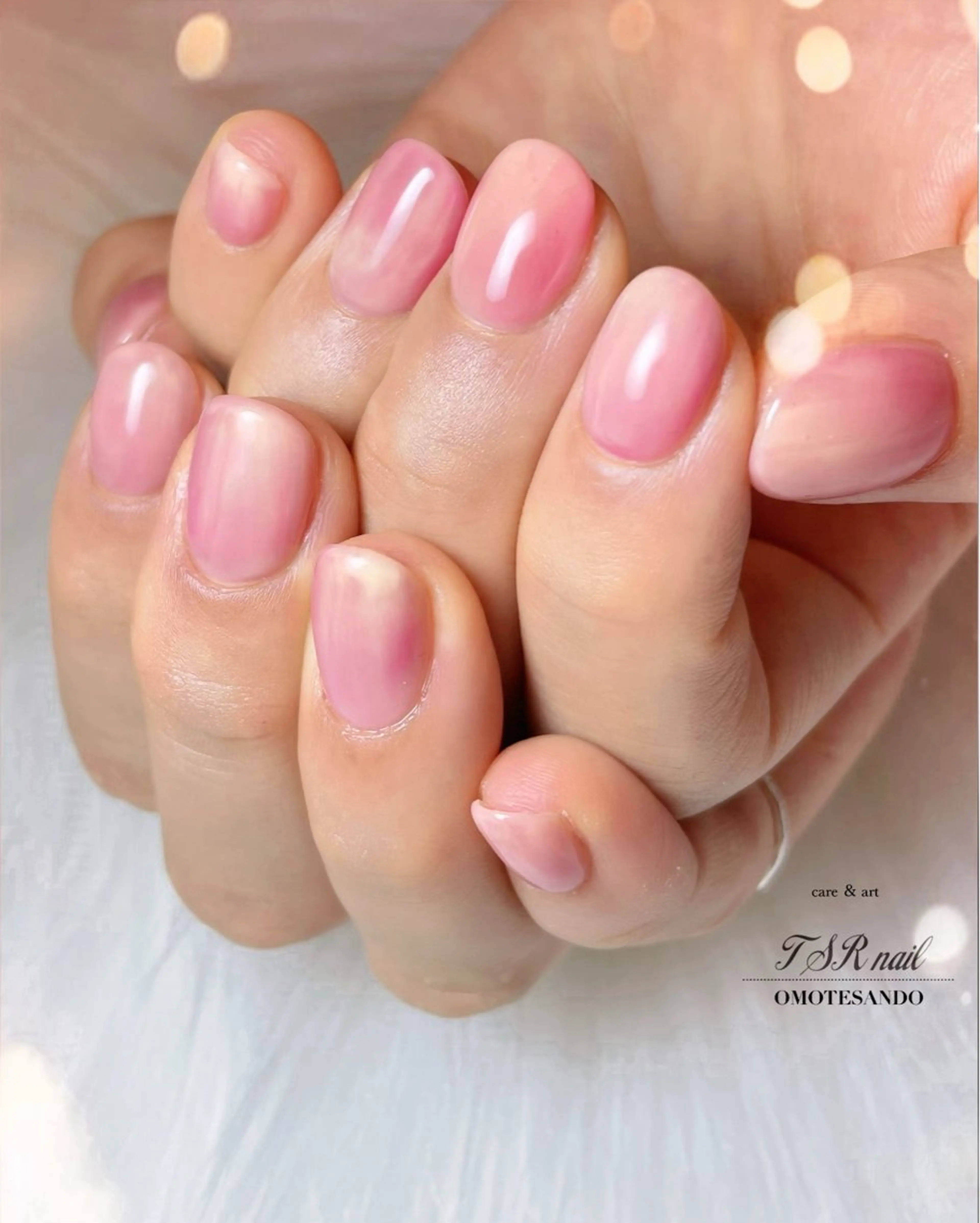 ネイル アートネイル ニュアンスネイル ショートネイル シンプルネイル ハンドネイル ハンドケア 爪咲 りり花のネイルデザイン