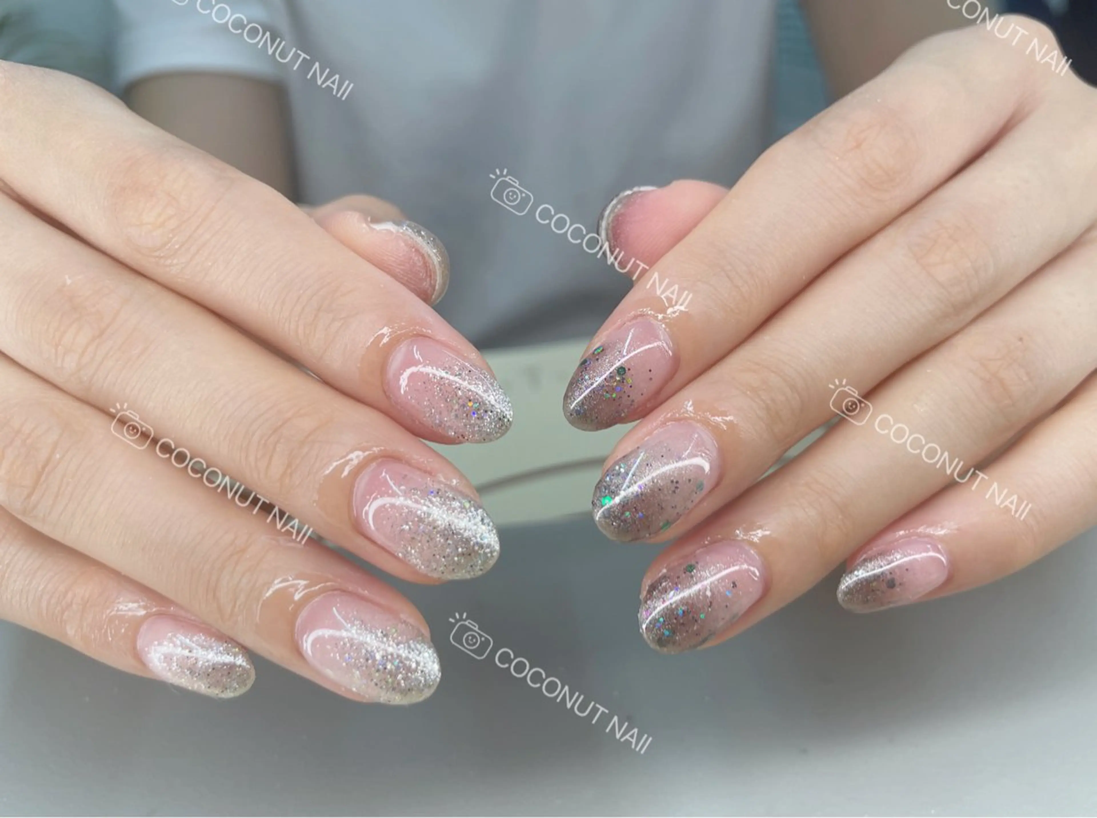 ネイル ハンドネイル 神田 ココナッツのネイルデザイン