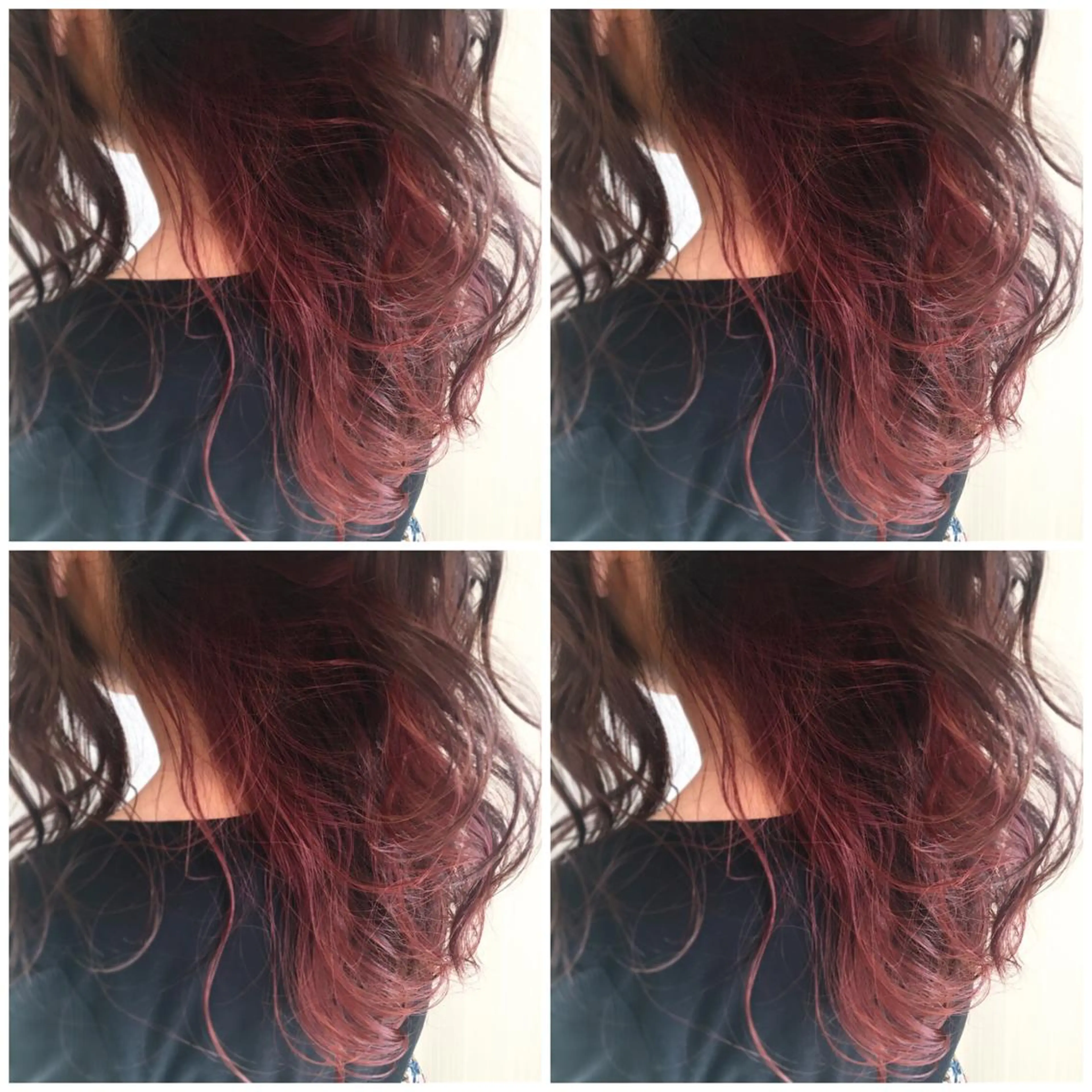 ロング カラー ブリーチ レッドカラー ヘアカラー ハイトーン/ブリーチ 山崎　悠次のヘアスタイル