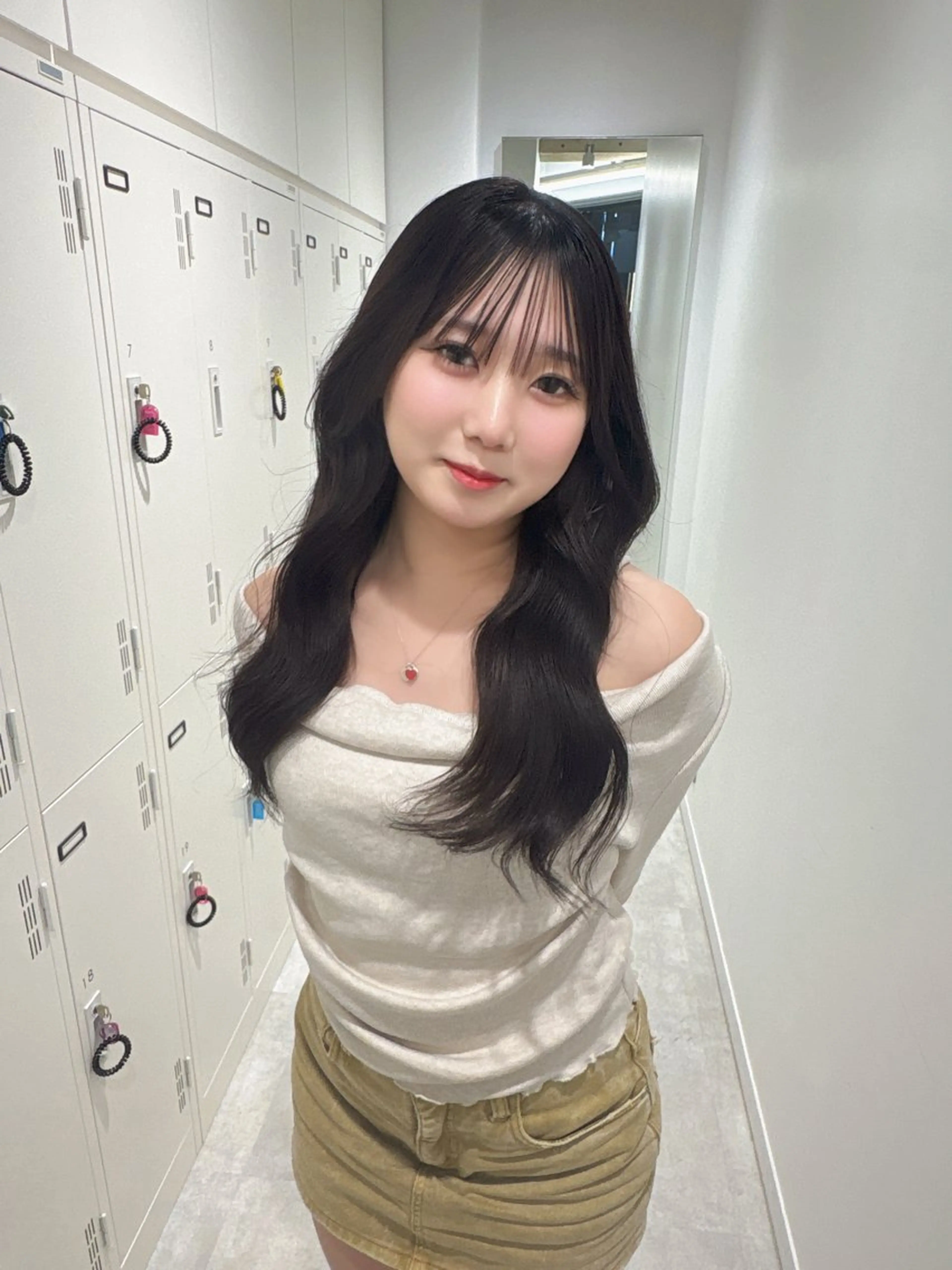 似合わせ前髪カット+顔周りカットの写真