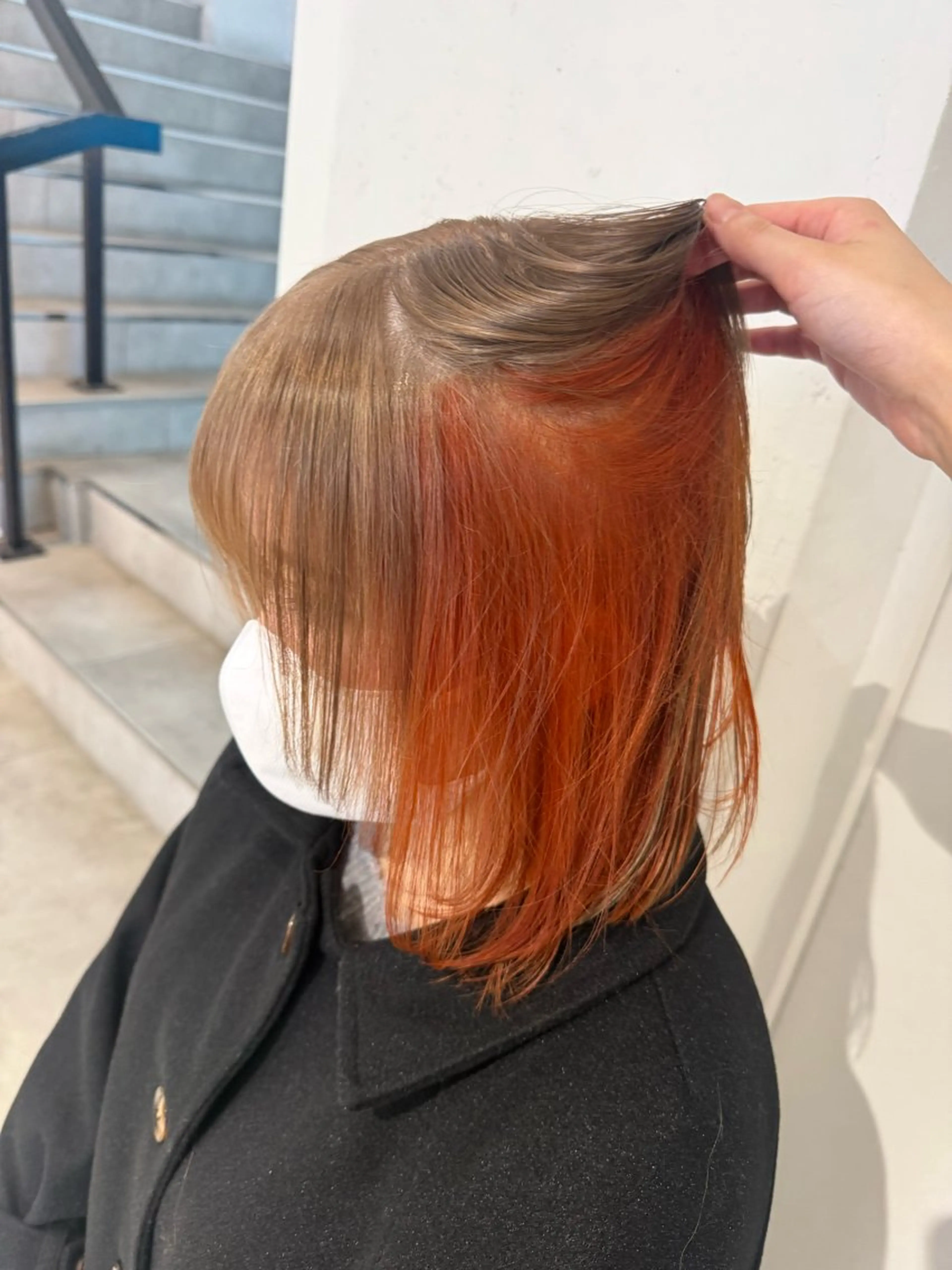 ショート カラー ハイトーン/デザイン 🪐·˚⌖MIHOのヘアスタイル