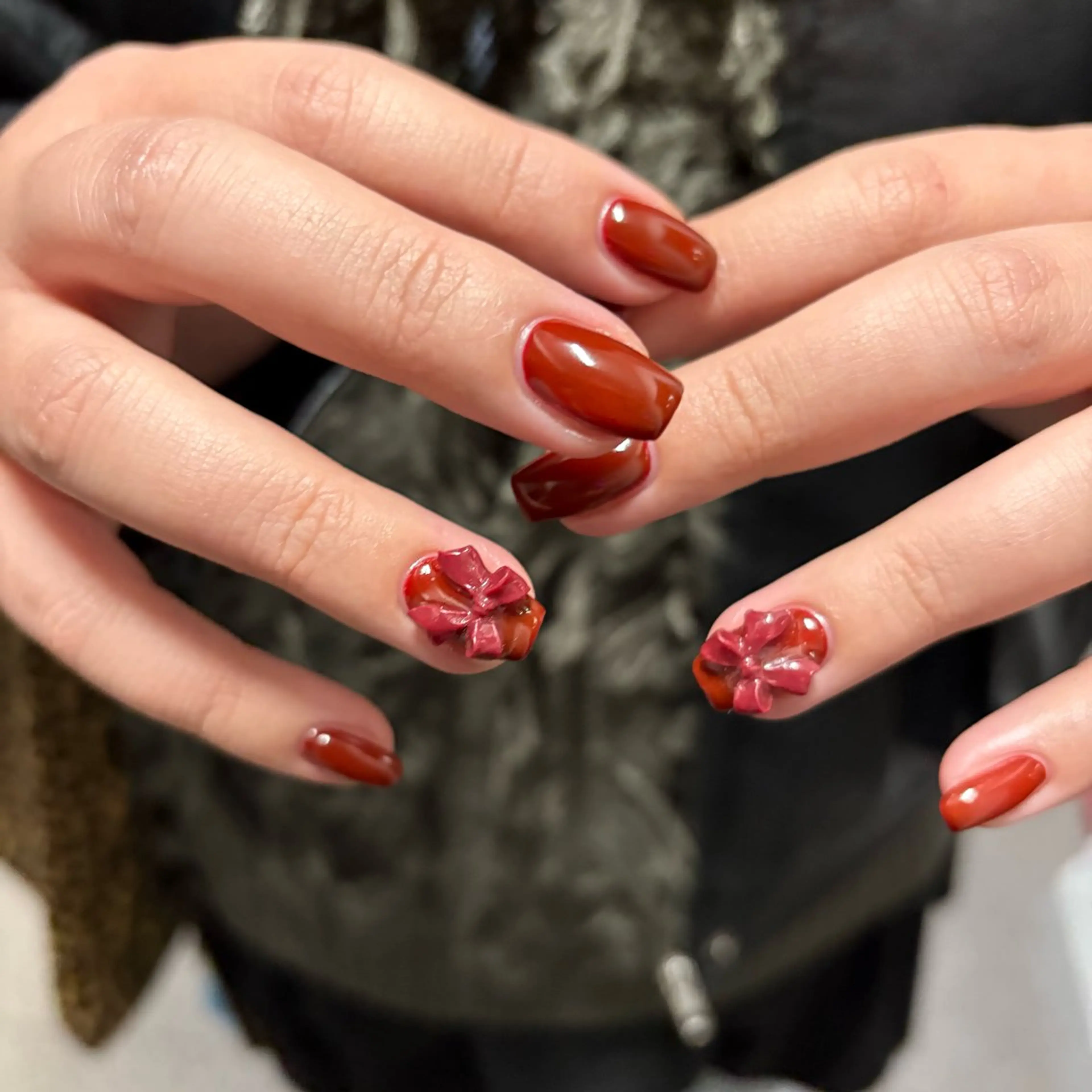 ネイル ハンドネイル カメレオン京橋🌻 草葉由佳のネイルデザイン