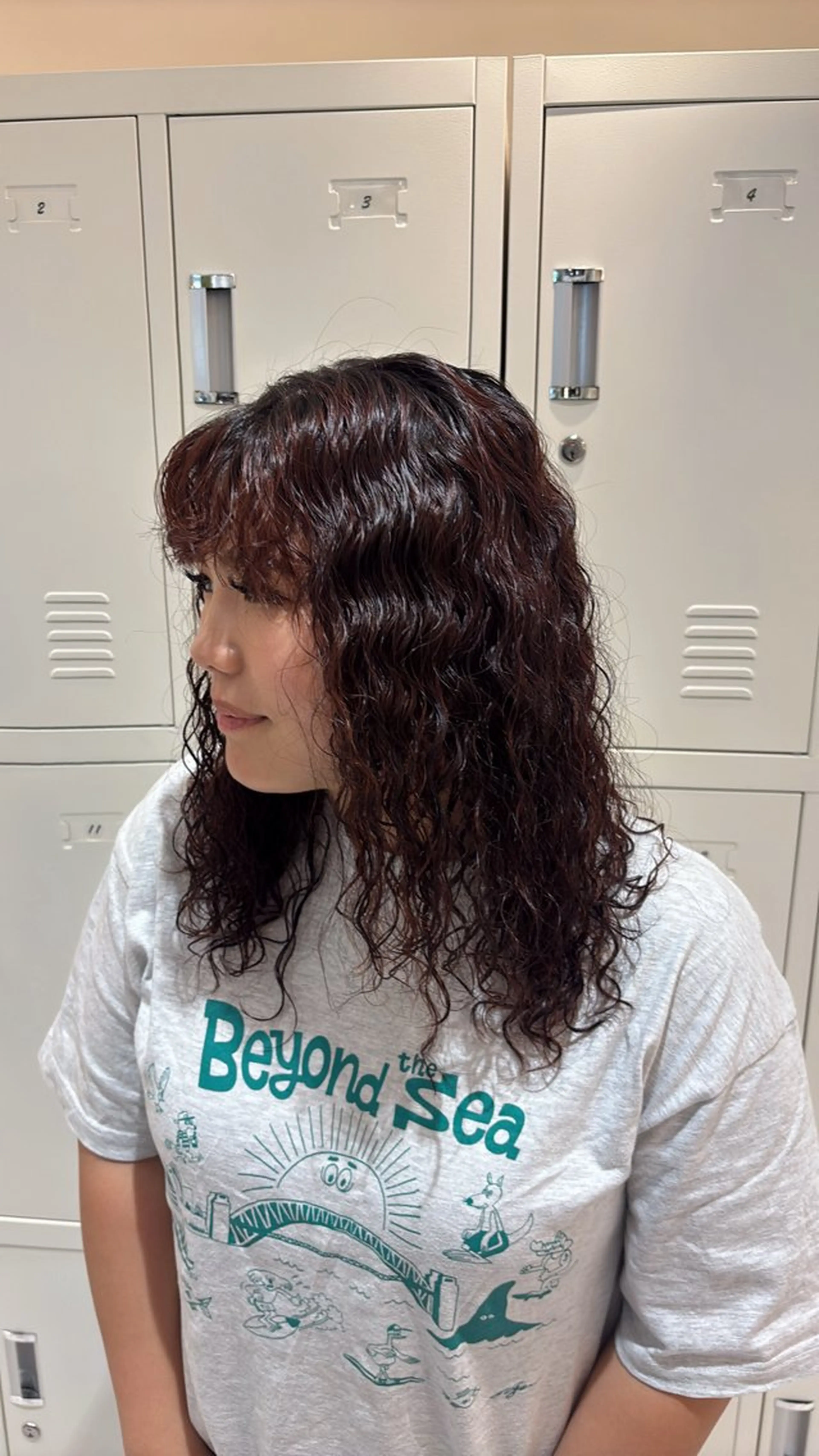 セミロング パーマ セミロングパーマ カット パーマ カーリーパーマ/ パーマ/SAKURAのヘアスタイル