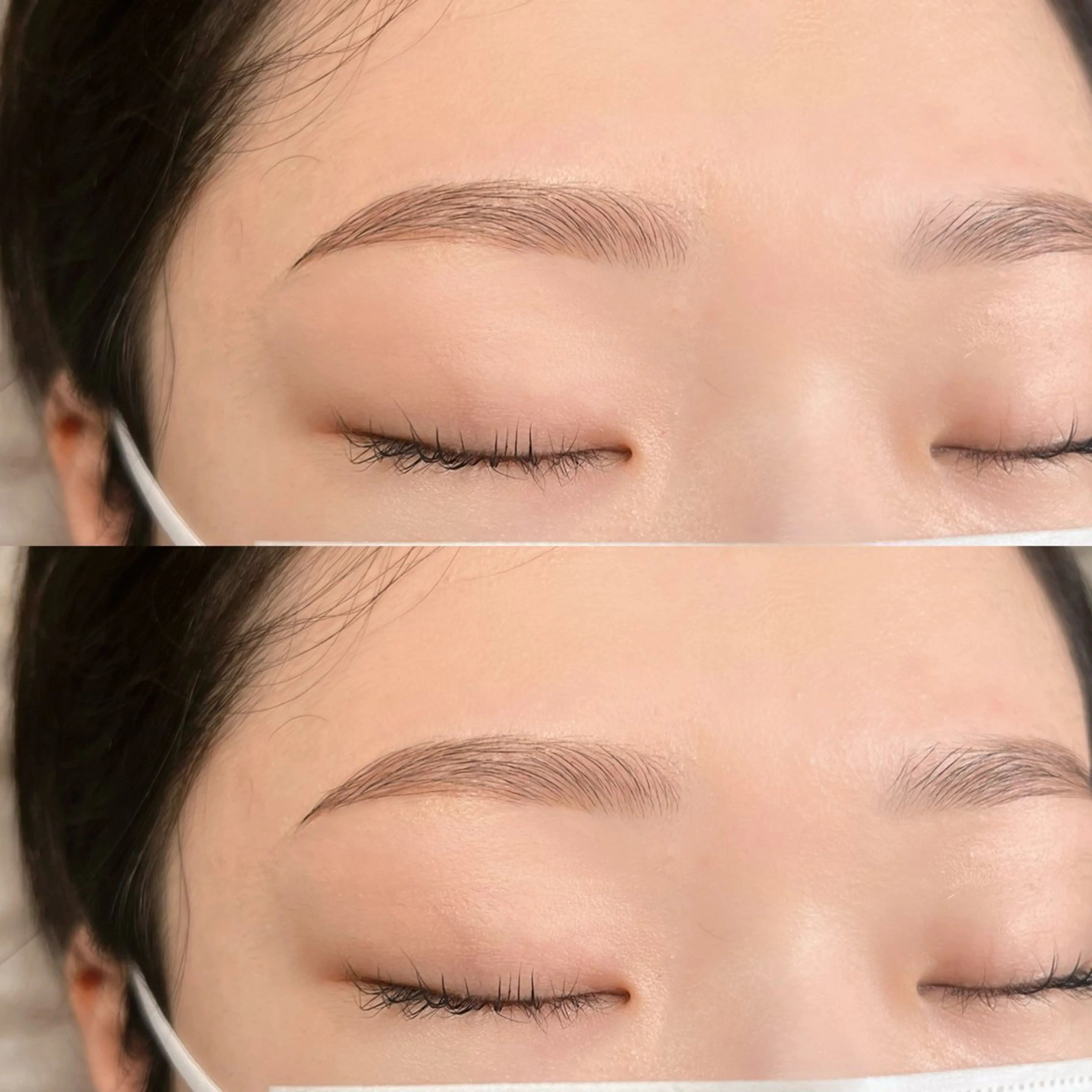 アイブロウ 眉毛ワックス脱毛 Yoshizawa Vienaのマツエク・マツパデザイン