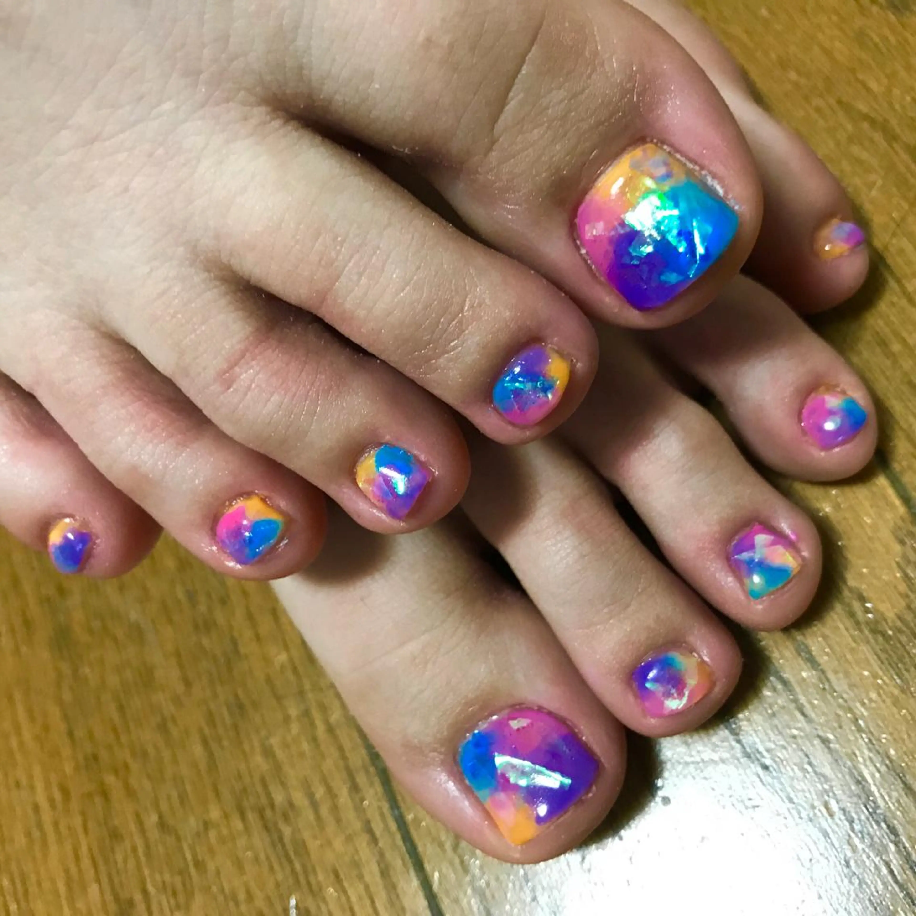 ネイル アートネイル フットネイル 安藤 Charlotteのネイルデザイン