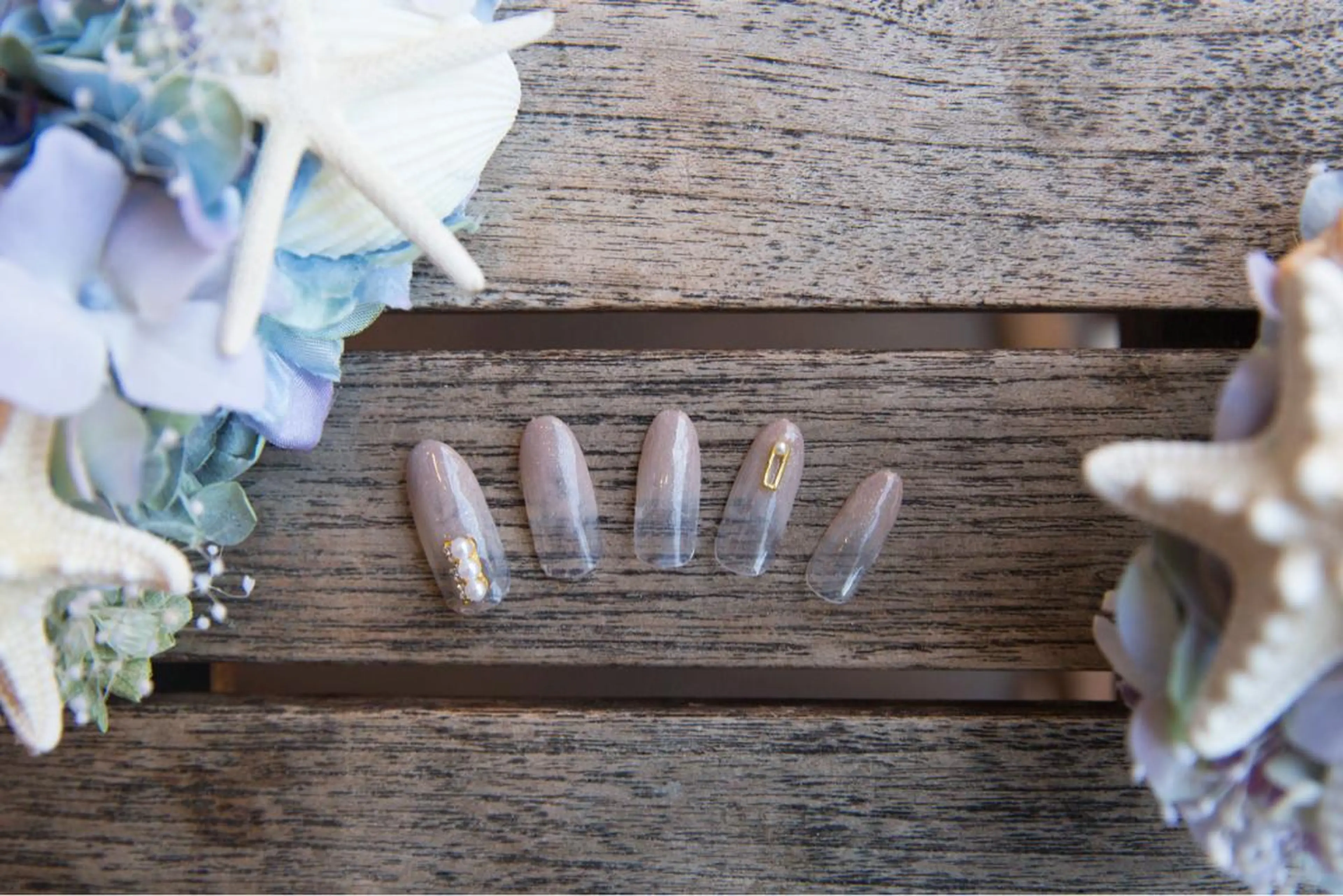 カラーグラデーションの写真