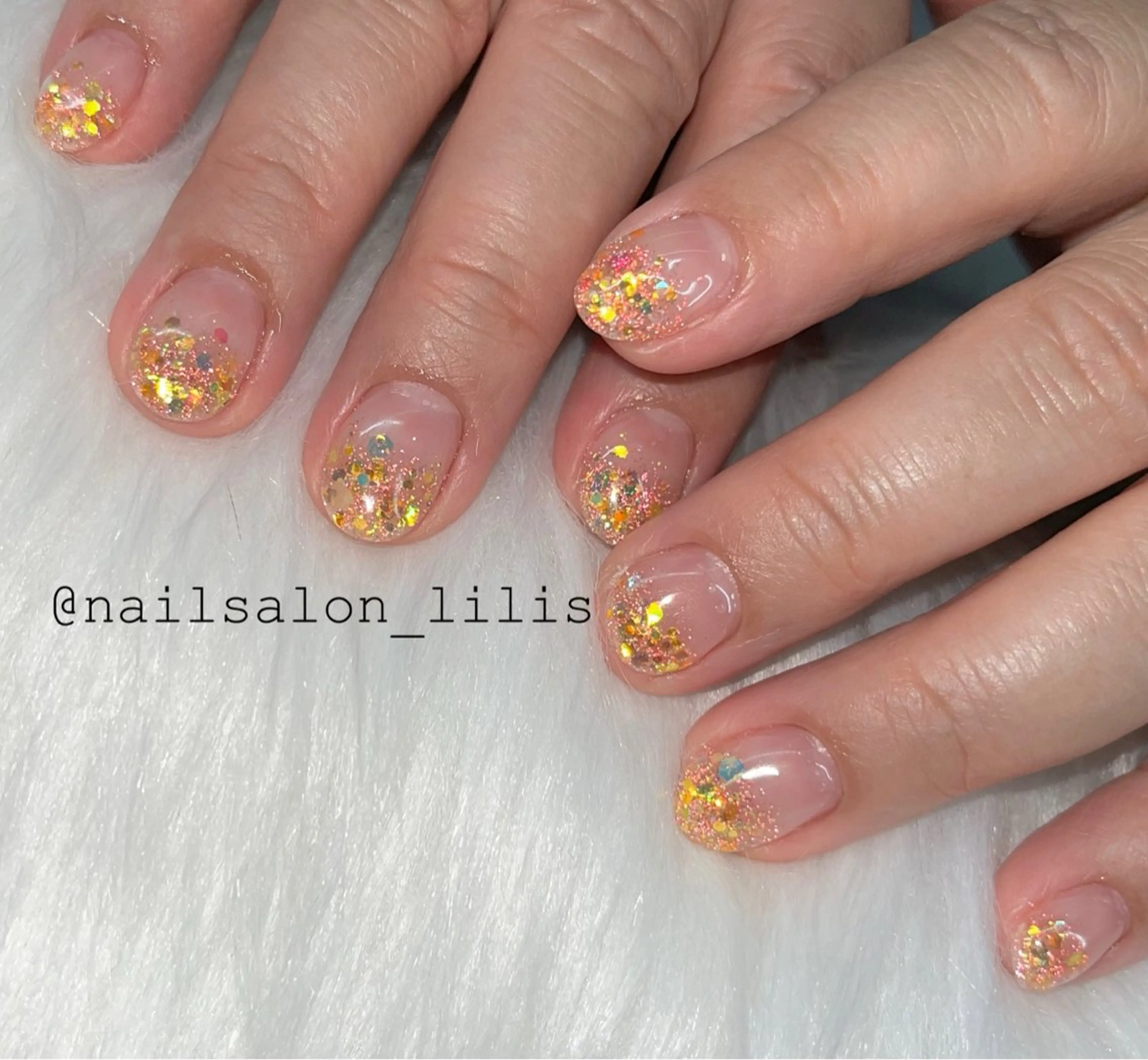ネイル フラッシュネイル ハンドネイル nailsalon lilis所属・nailsalon Lilisのネイルデザイン