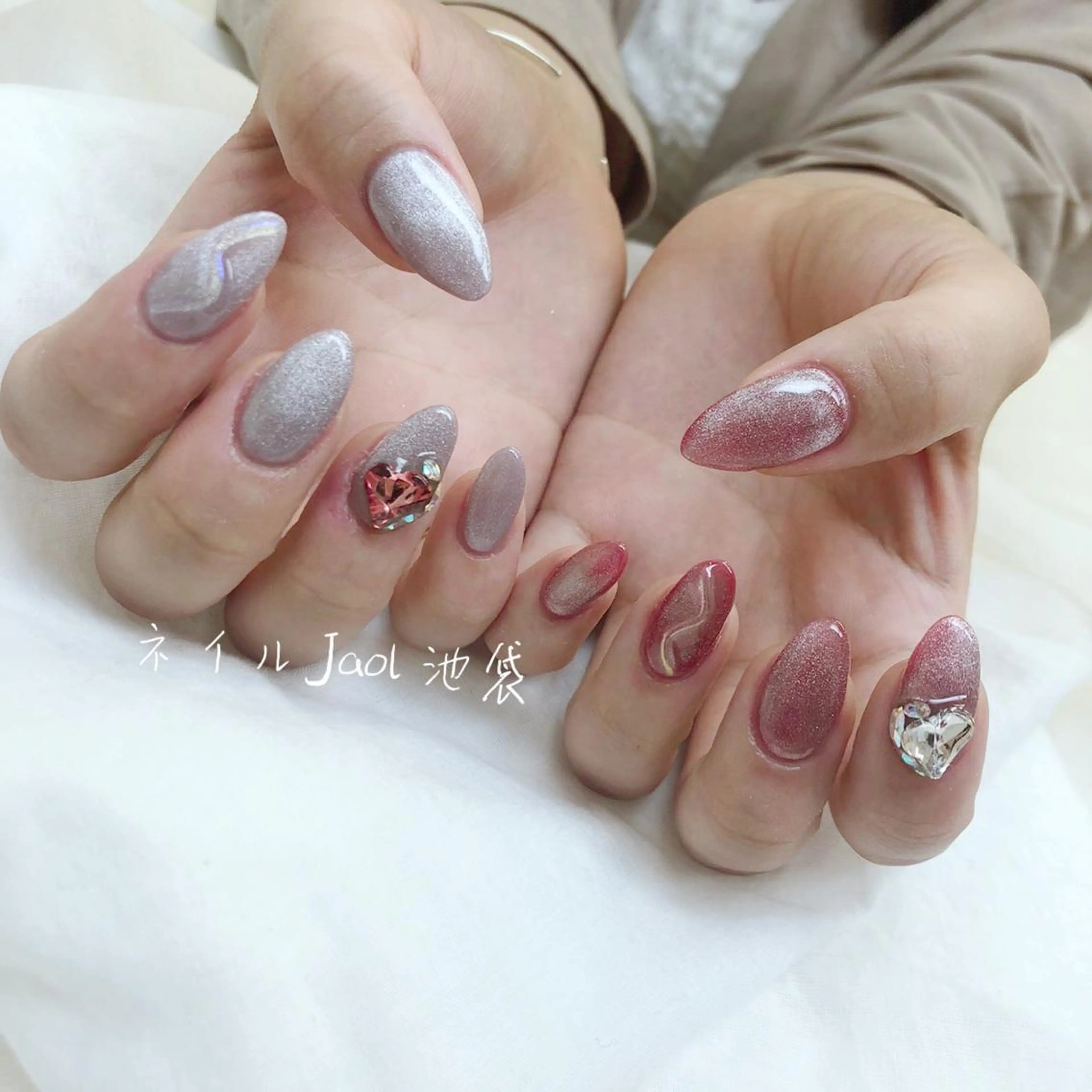 ミディアム nail jaol池袋店所属・ネイルJaol 池袋のネイルデザイン