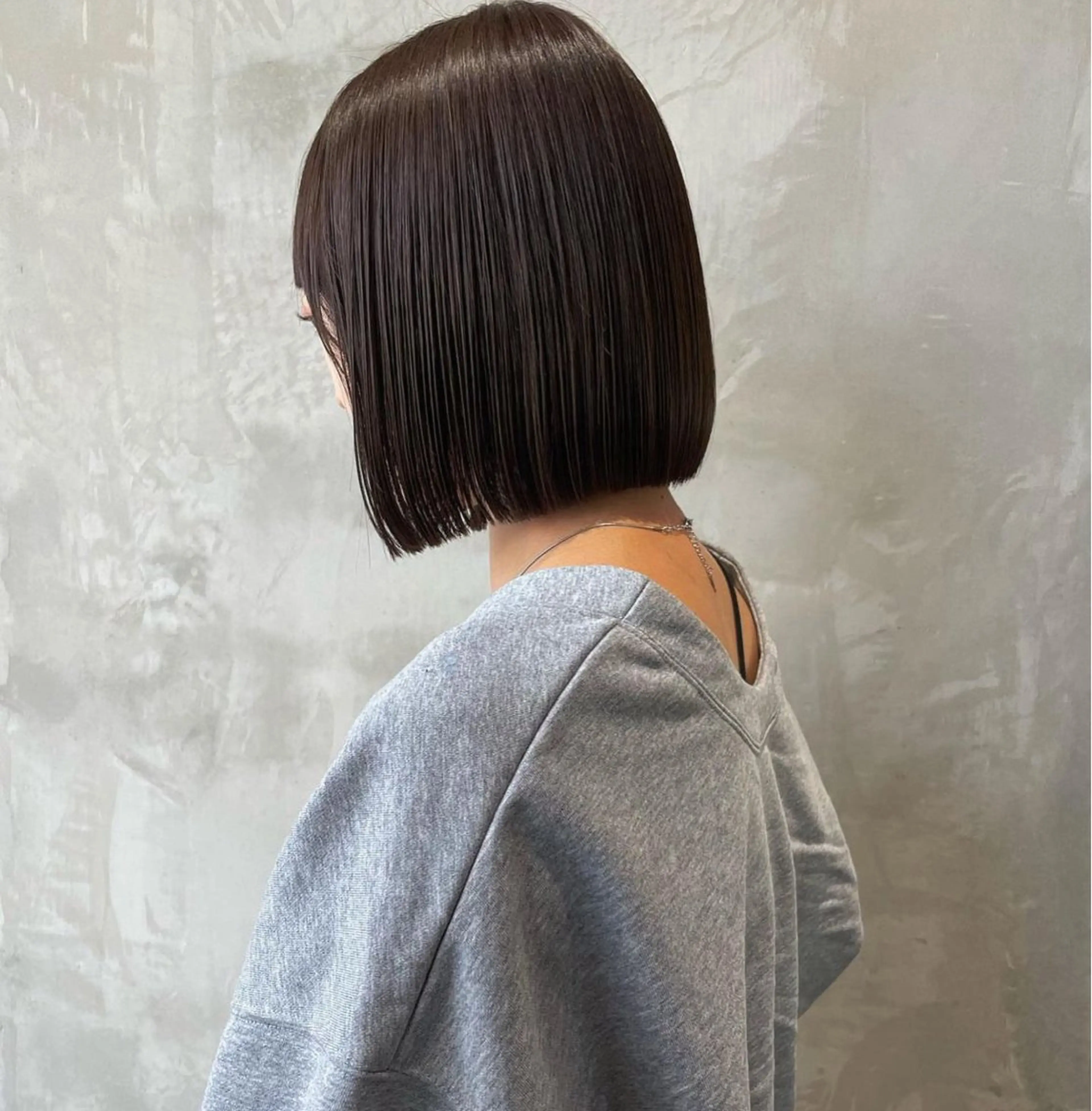 ミディアム パーマ 店長/ボブ/ 髪質改善/清水祥偉のヘアスタイル