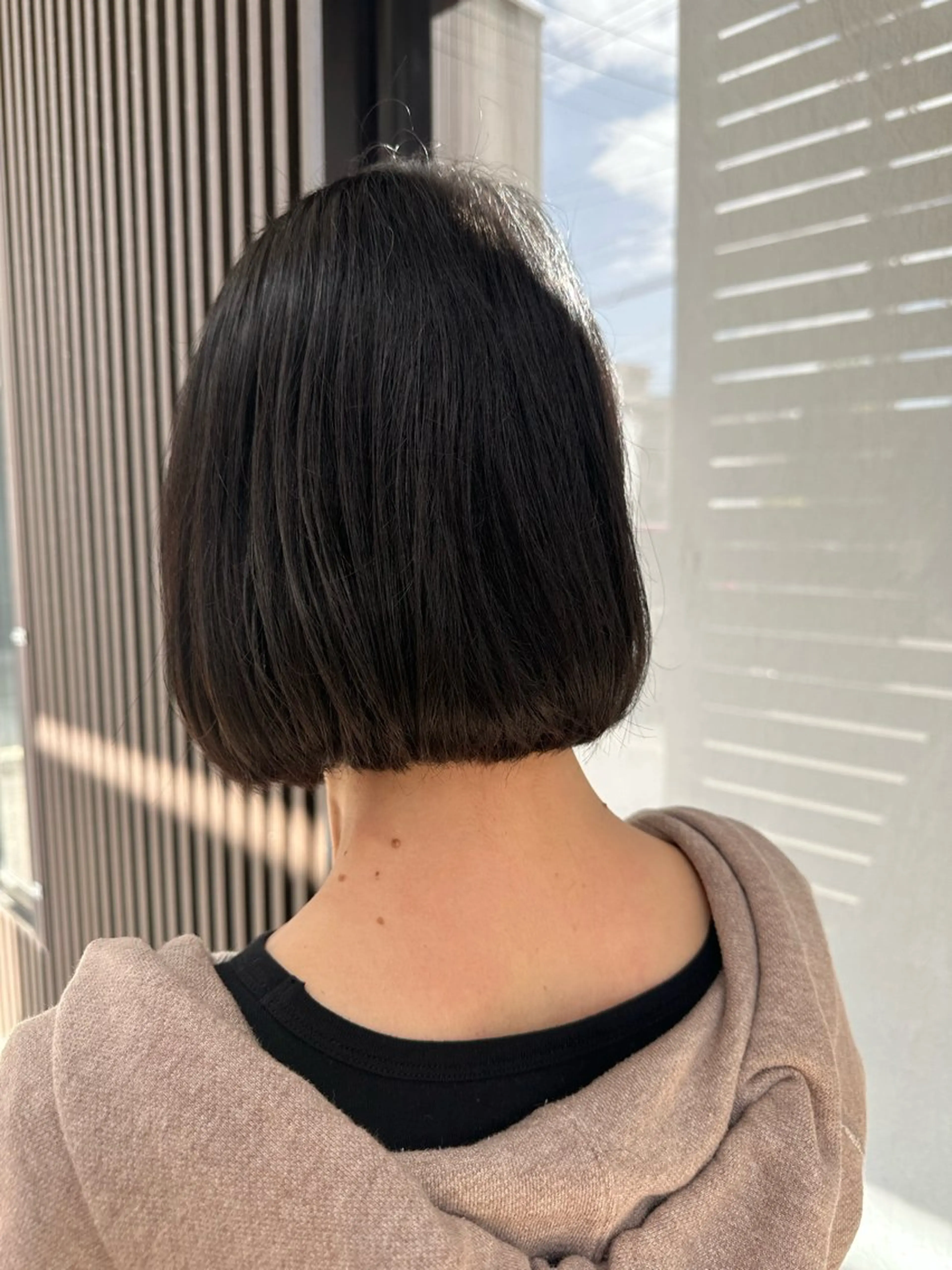 ショート ボブ 佐々木 あやかのヘアスタイル