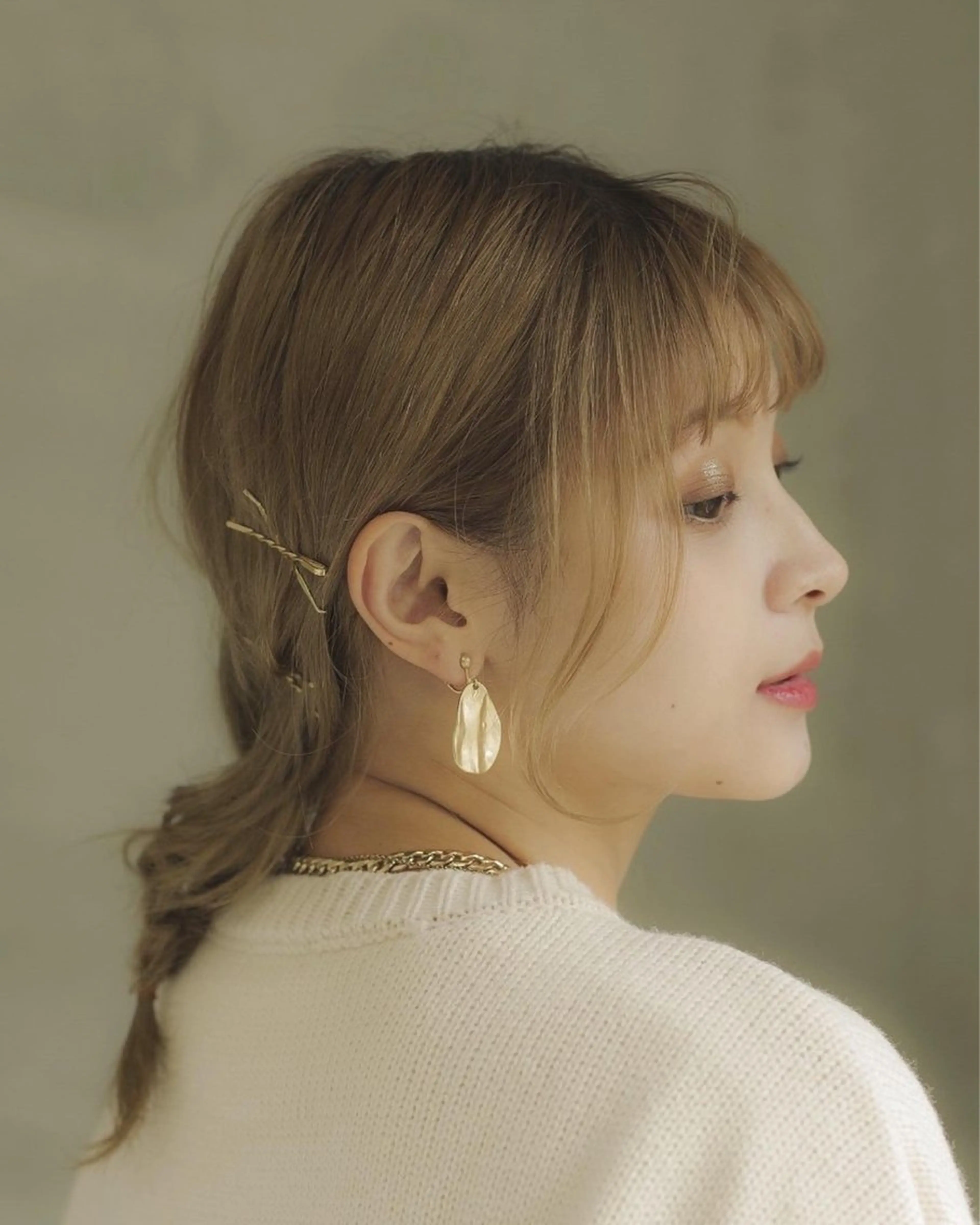 ミディアム カラー 💙Sayaka/ NE/LO💙のヘアスタイル