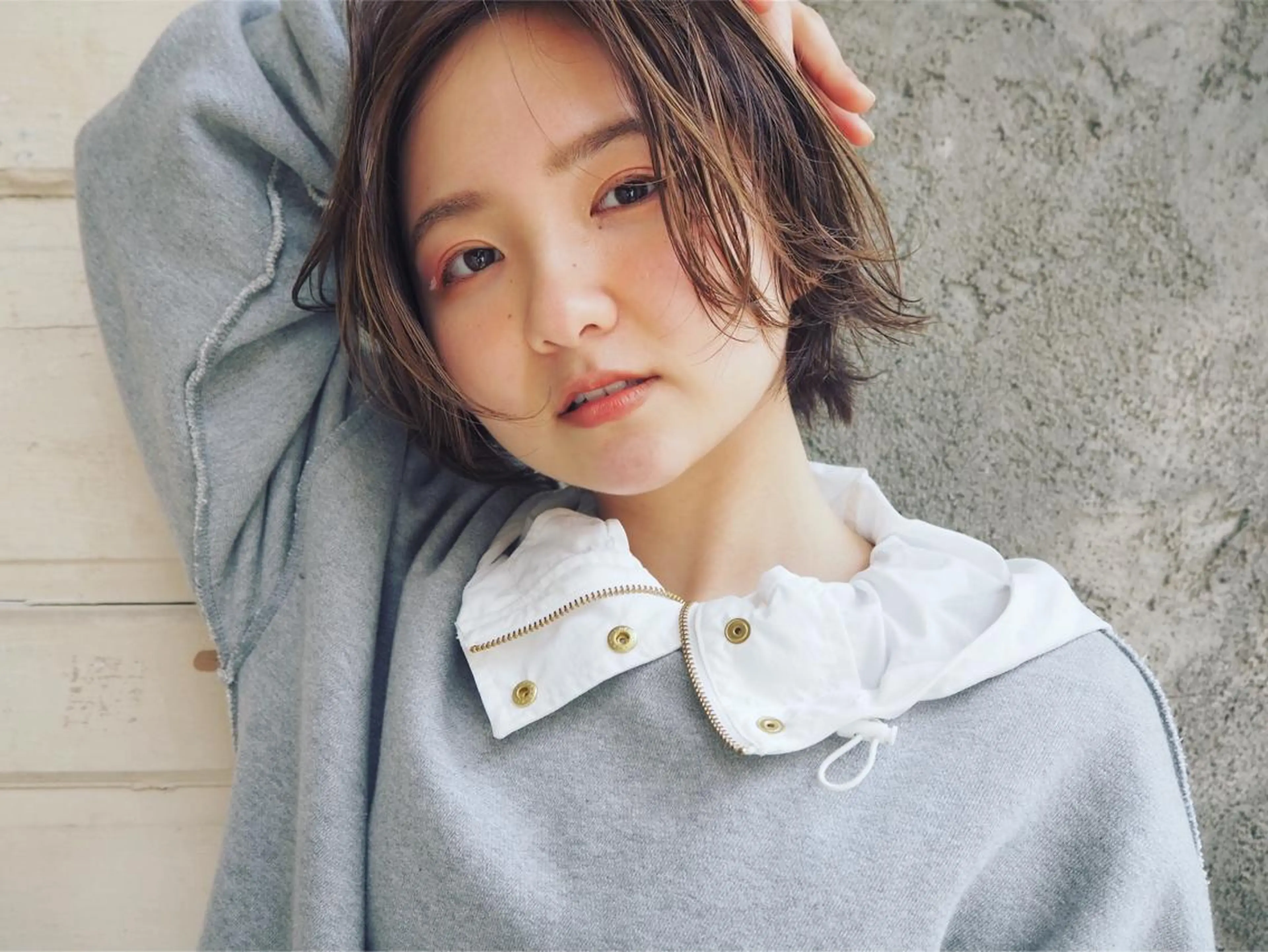 ショート LUCAS所属・fuchigami suzunoのヘアスタイル