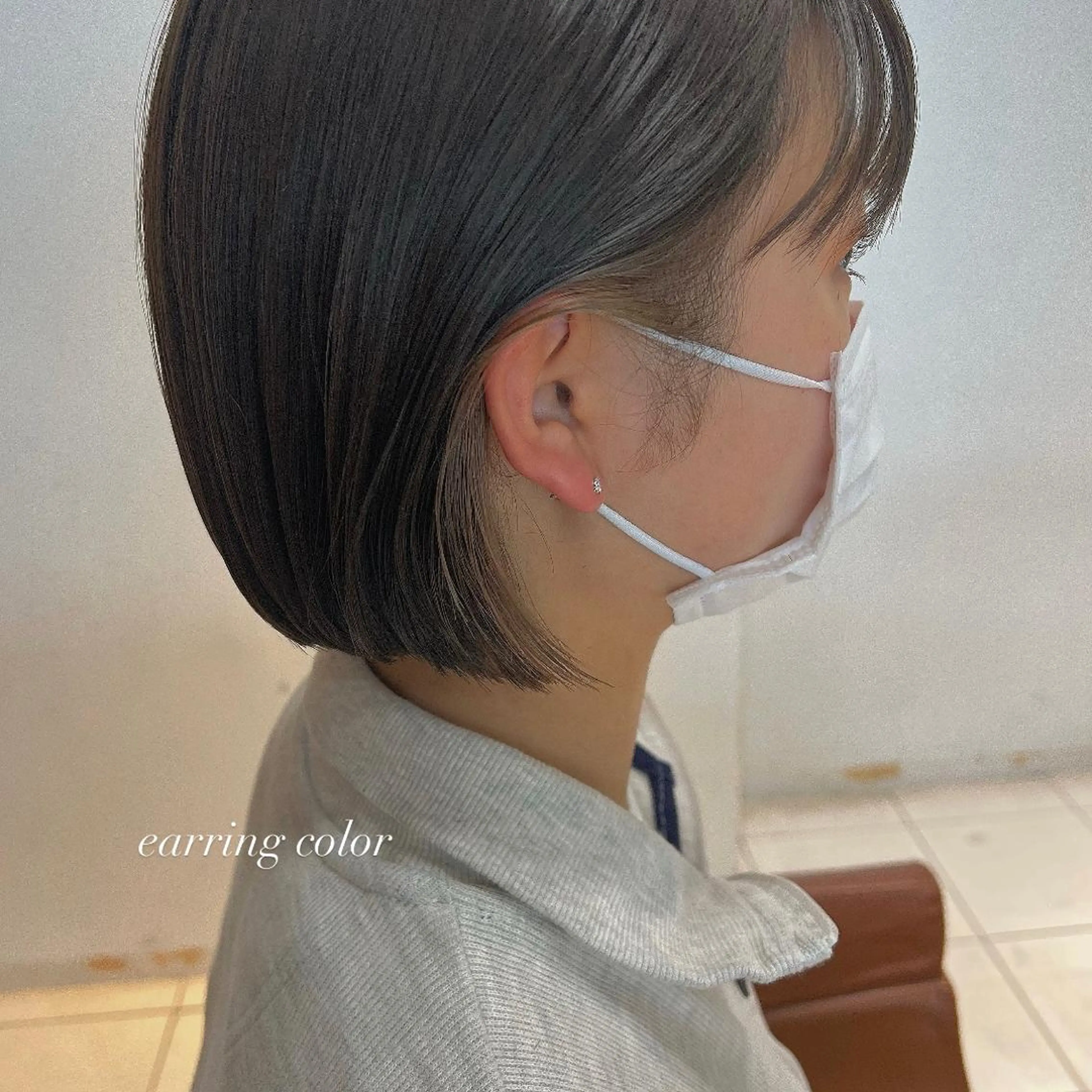 ショート カラー CHELSEA所属・安富 舞のヘアスタイル