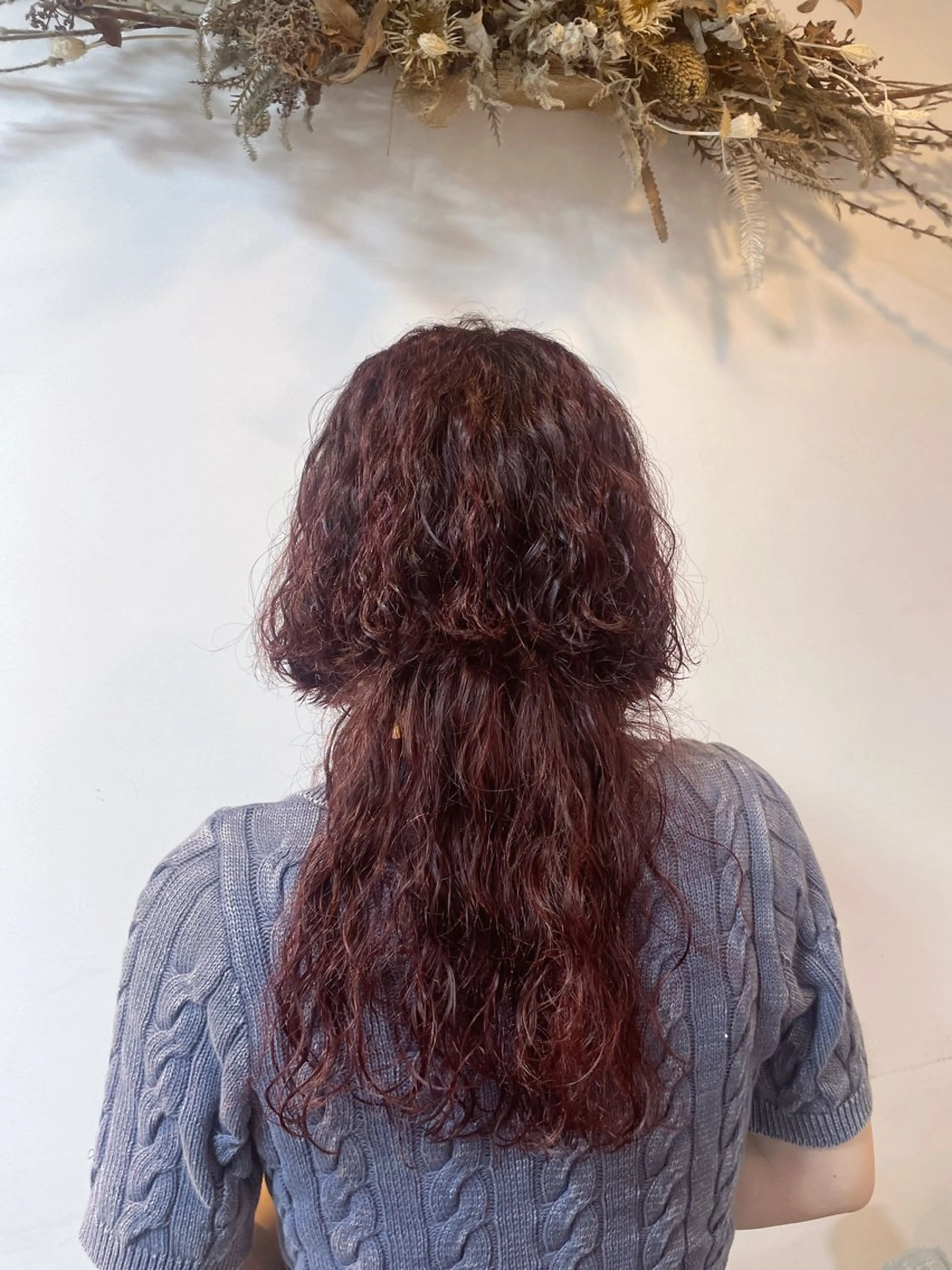 ロング カラー ブリーチ ブリーチなしカラー ピンクカラー 🫧☘️大山 月輝凪☘️🫧のヘアスタイル