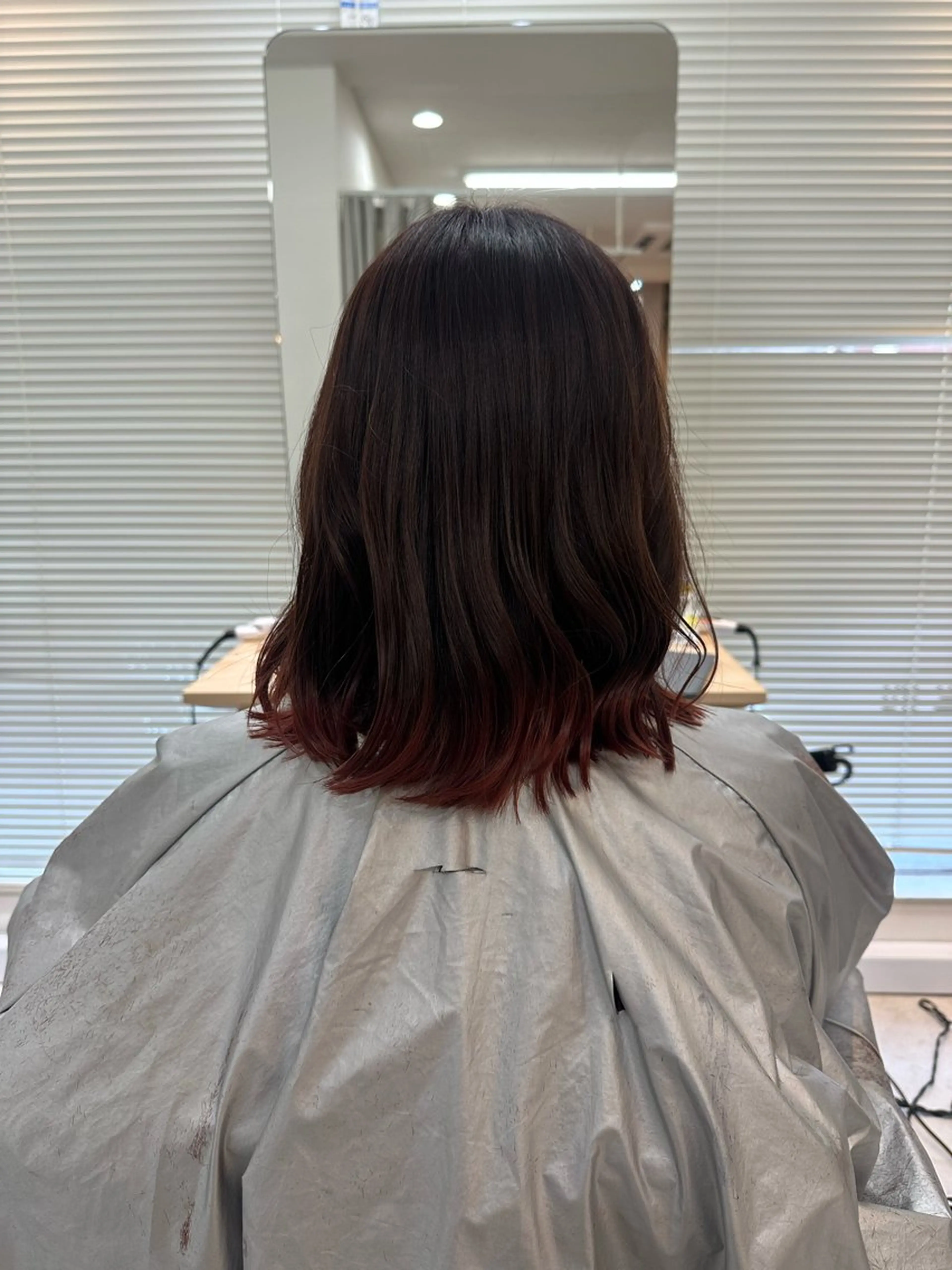 ミディアム カット ヘアカラー TELA HAIR 草加　　江口のヘアスタイル