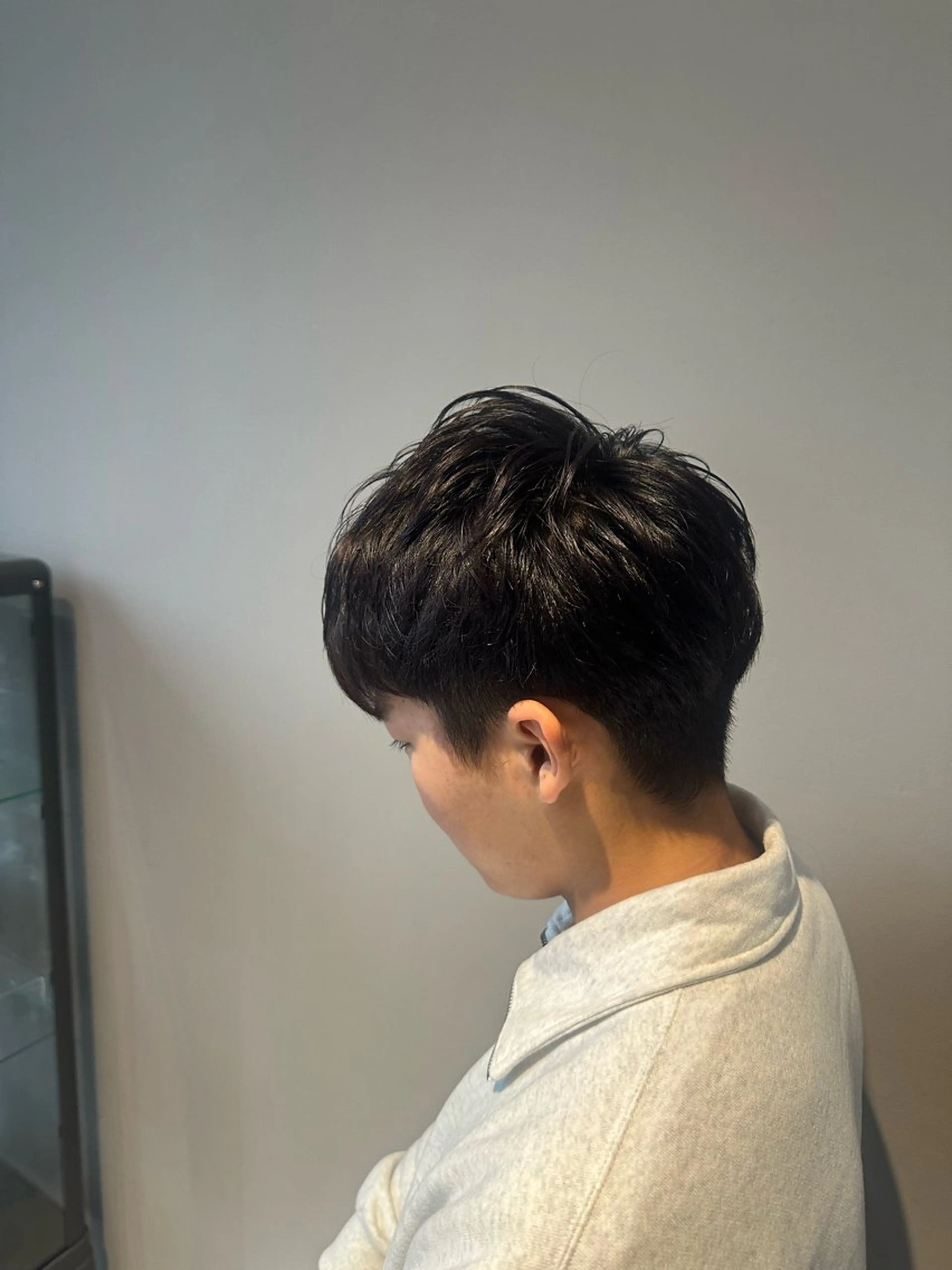 メンズ ヘアカラー Agu まゆかのヘアスタイル